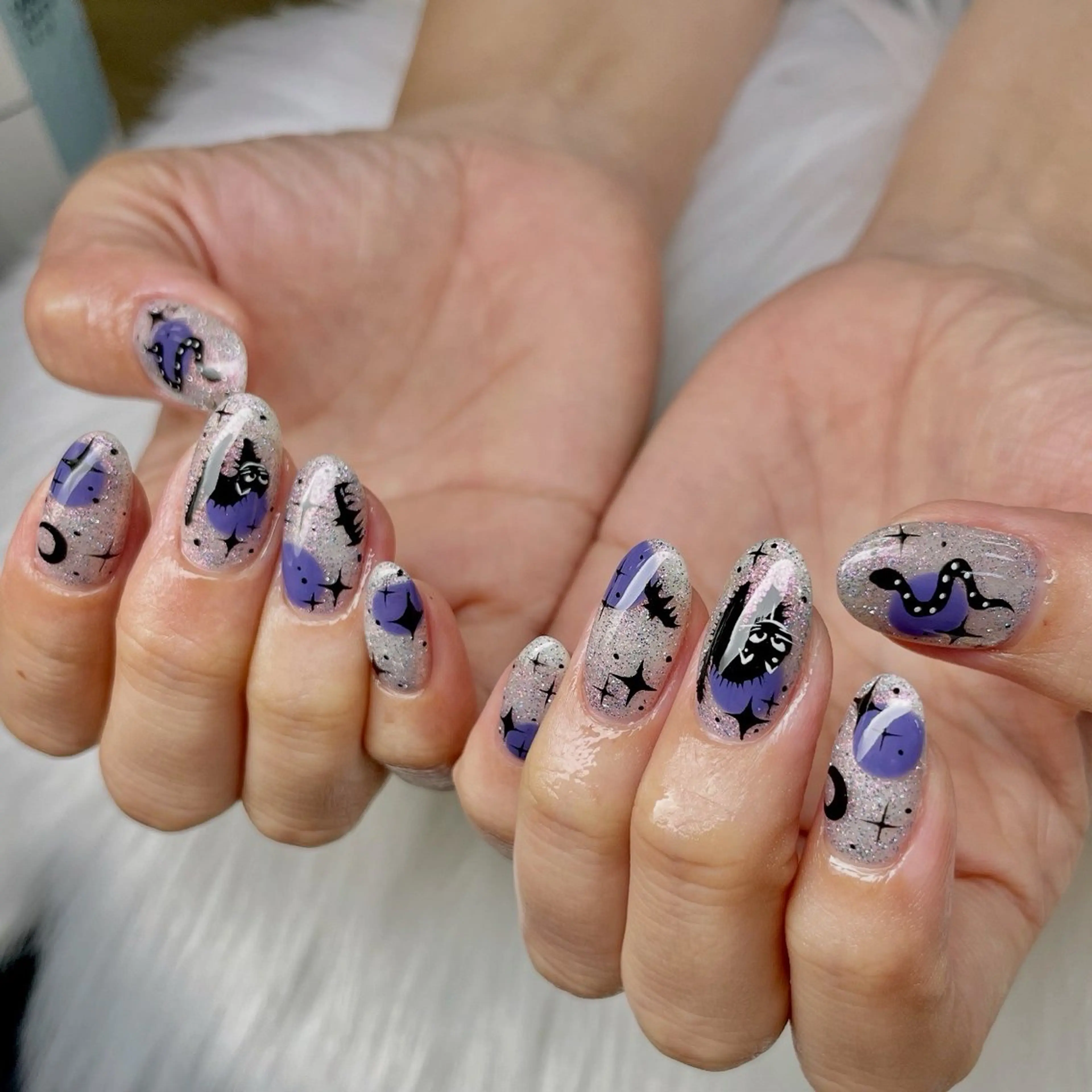 ネイル ハロウィン ハンドネイル Bianca美浜店 Hanaのネイルデザイン