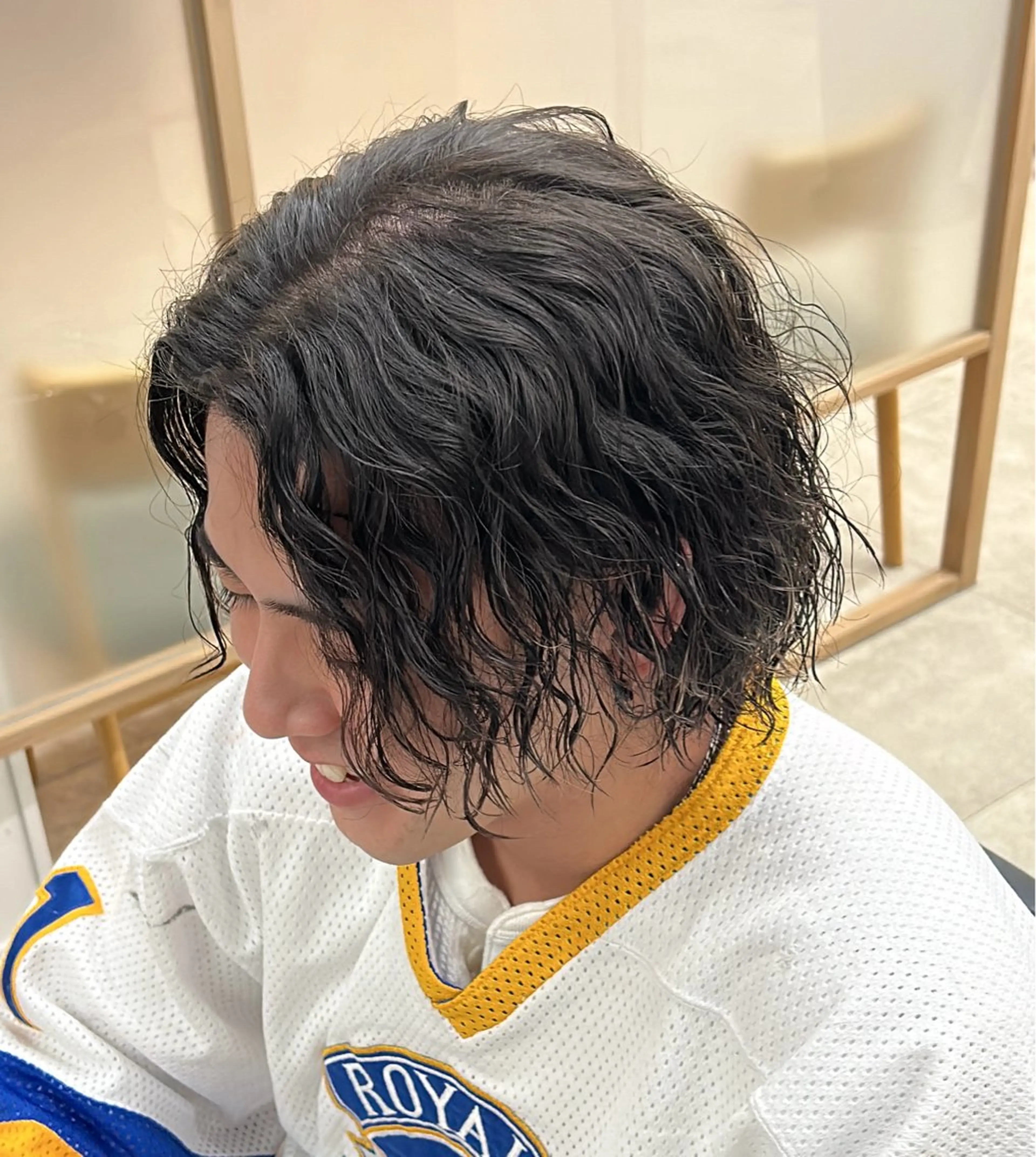 パーマ メンズ 鈴木 あやかのヘアスタイル