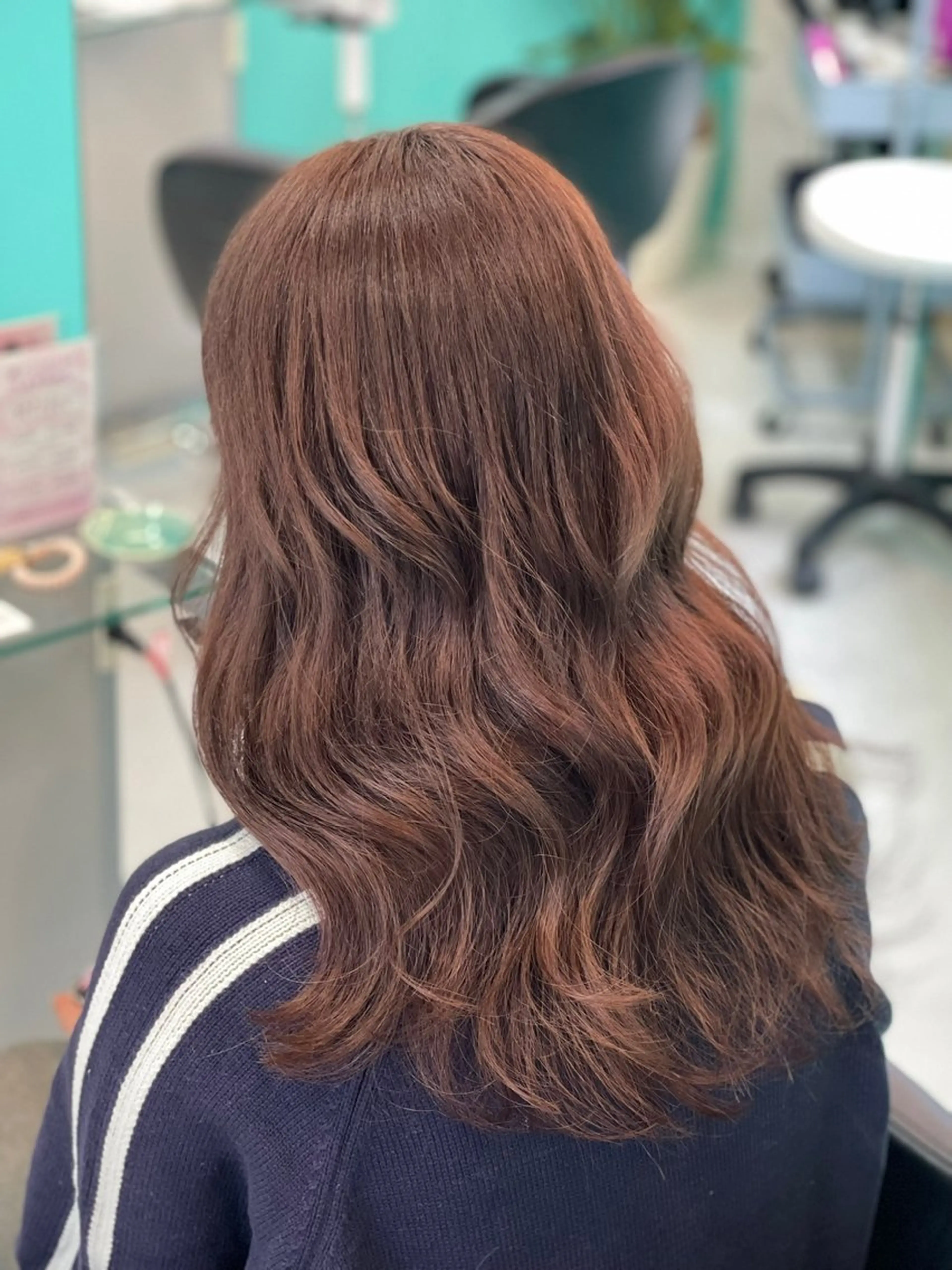 セミロング ヘアカラー mana/髪質改善/ ヘアセット/パーマのヘアスタイル