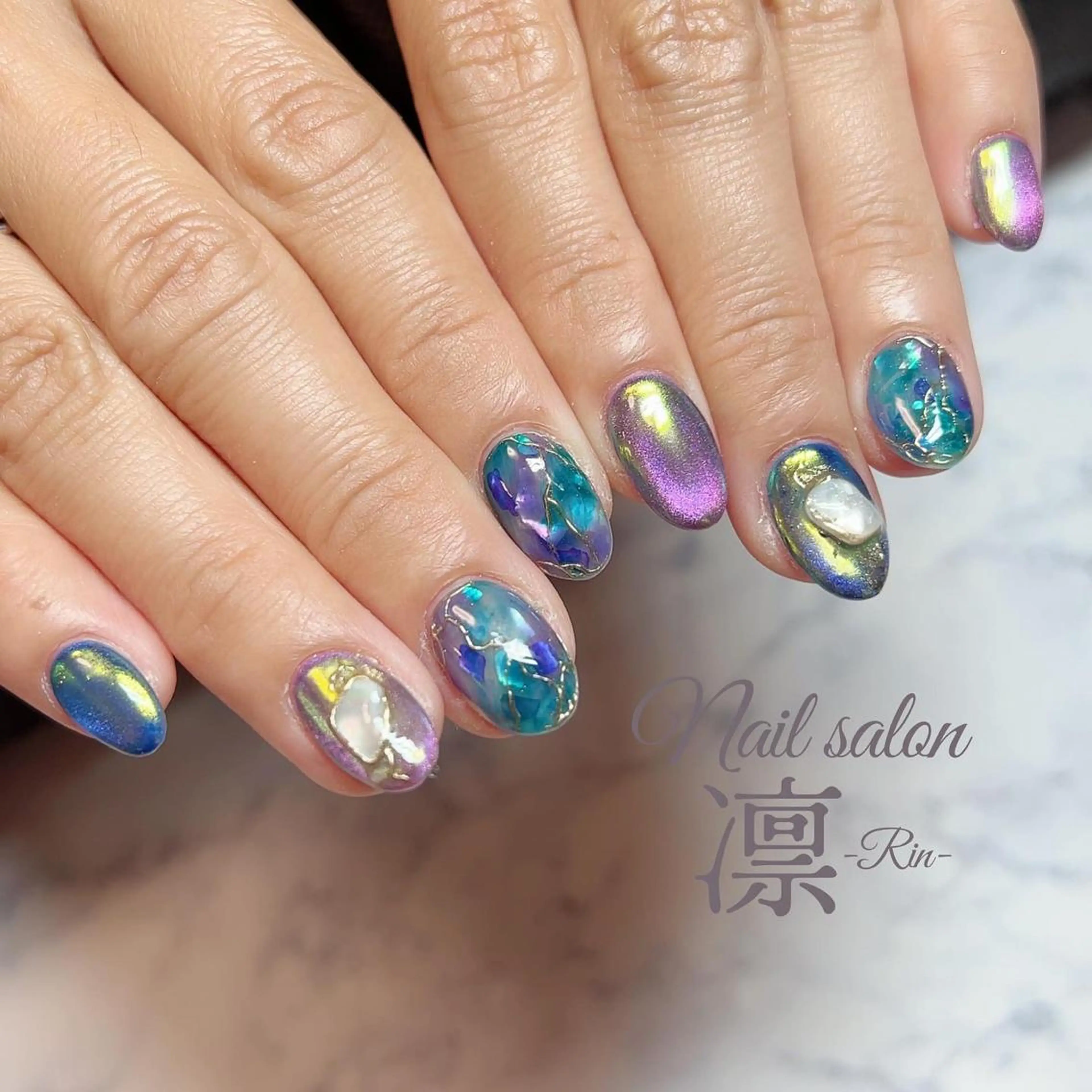 ネイル ジェルネイル private salon凛のネイルデザイン