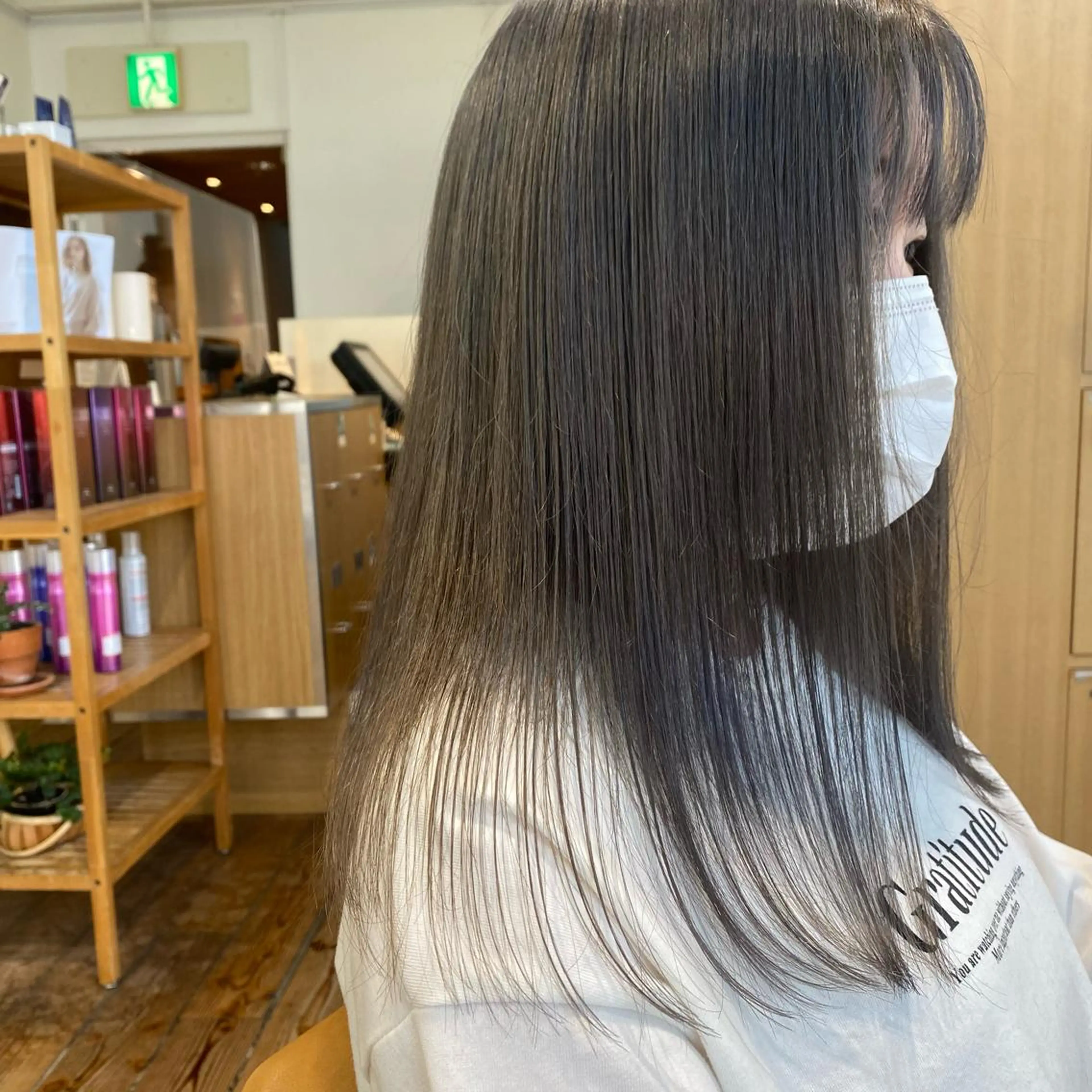 セミロング カラー 🌱加藤　胡太郎 /艶髪ストレート🌱のヘアスタイル