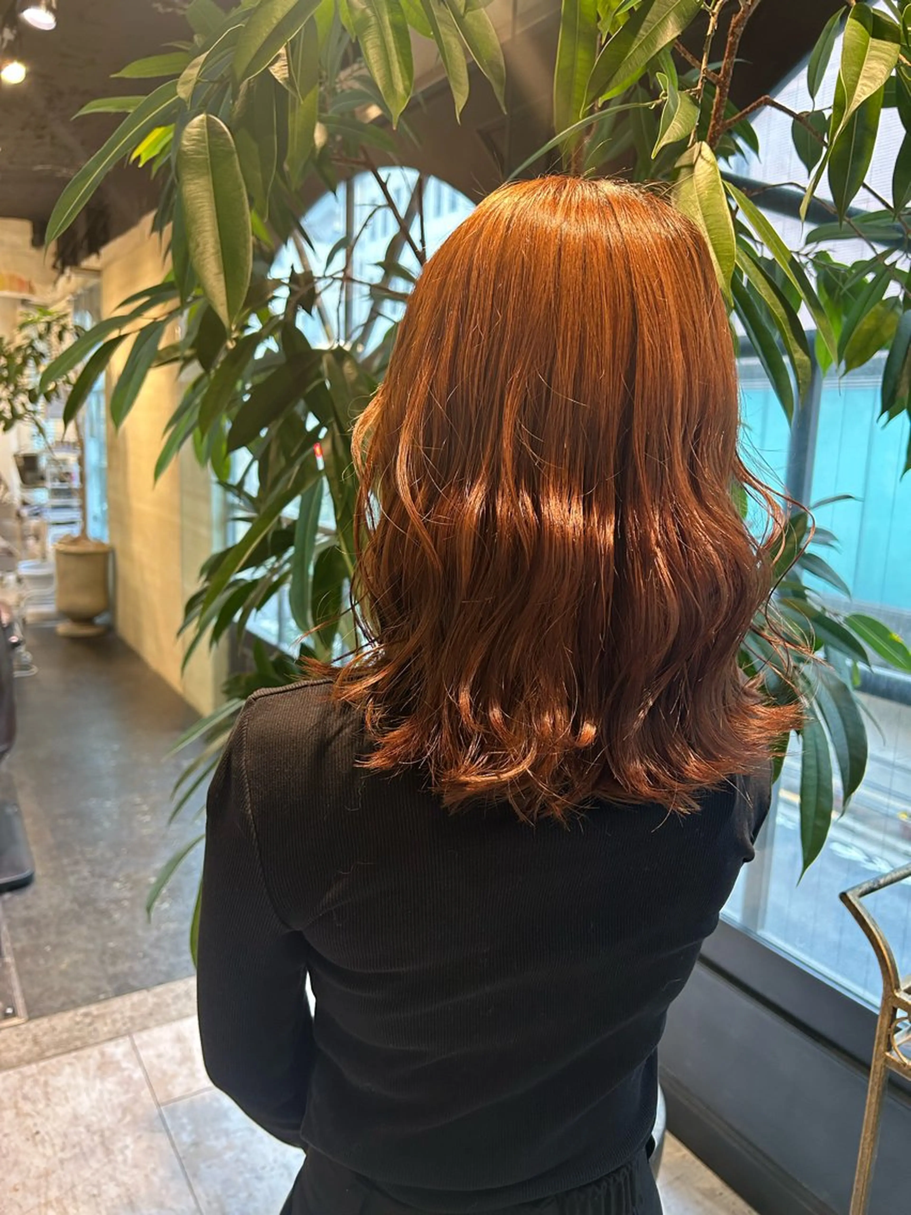 ミディアム カット ヘアカラー トリートメント Reir_吉祥寺 バンレイカのヘアスタイル