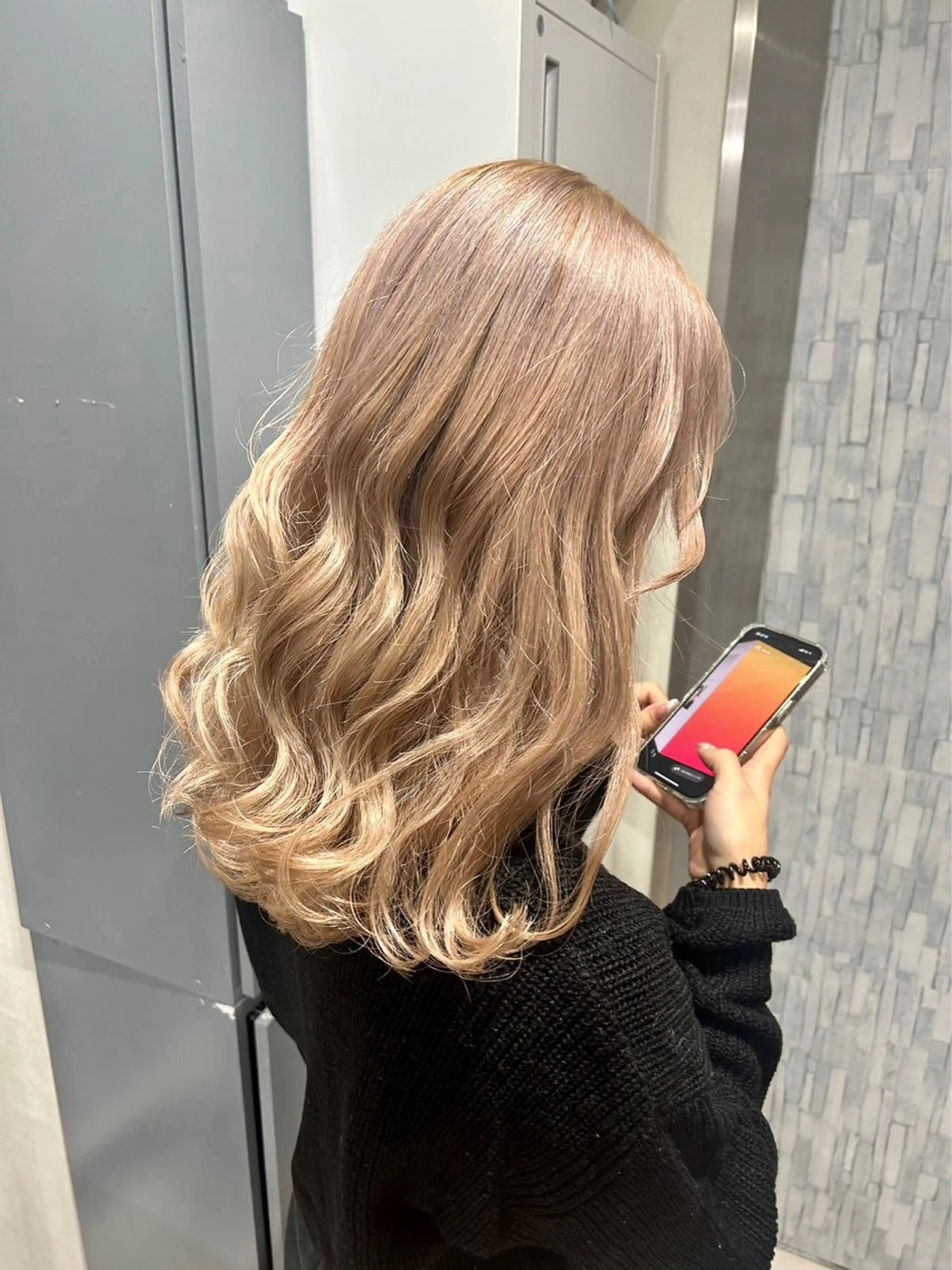 ロング 池袋/ダブルカラー GLADGE🩵のヘアスタイル
