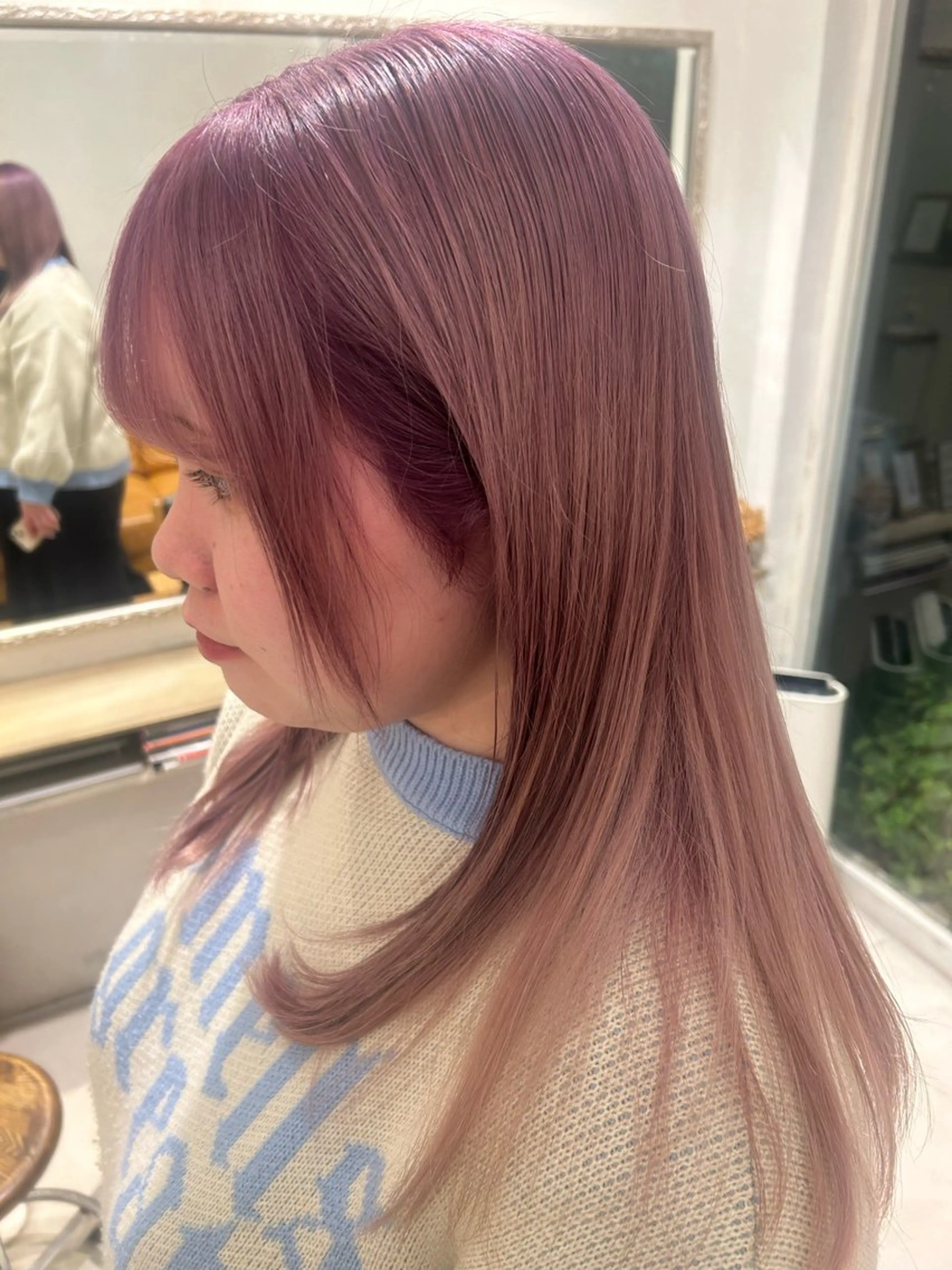 ロング しまだ みゆのヘアスタイル