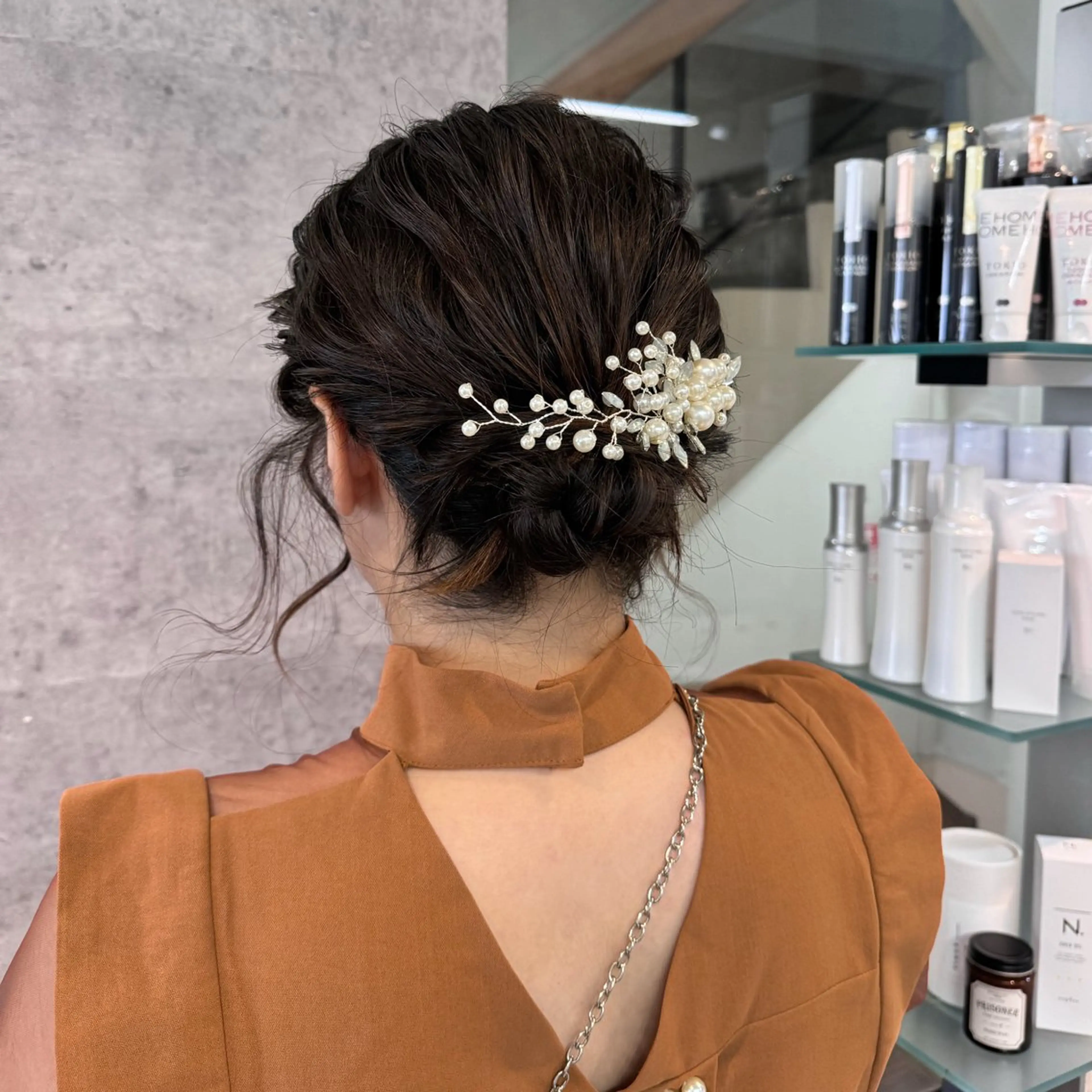 ヘアアレンジ ヘアセット 門野 優羽のヘアスタイル
