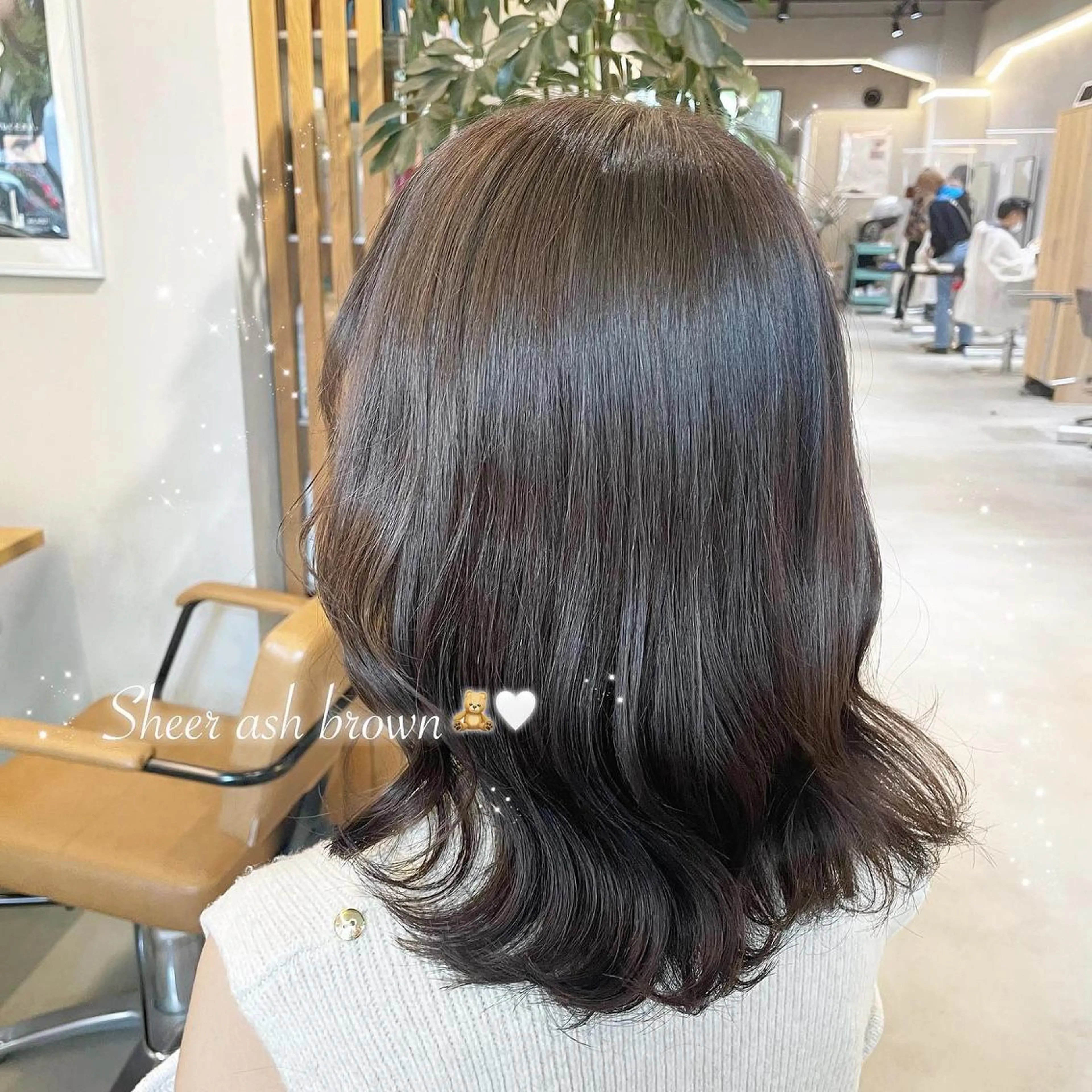 カラー ヘアアレンジ ブリーチ 透明感カラー ブリーチなしカラー 𝙢𝙞𝙮𝙪🎀 girly hairのヘアスタイル