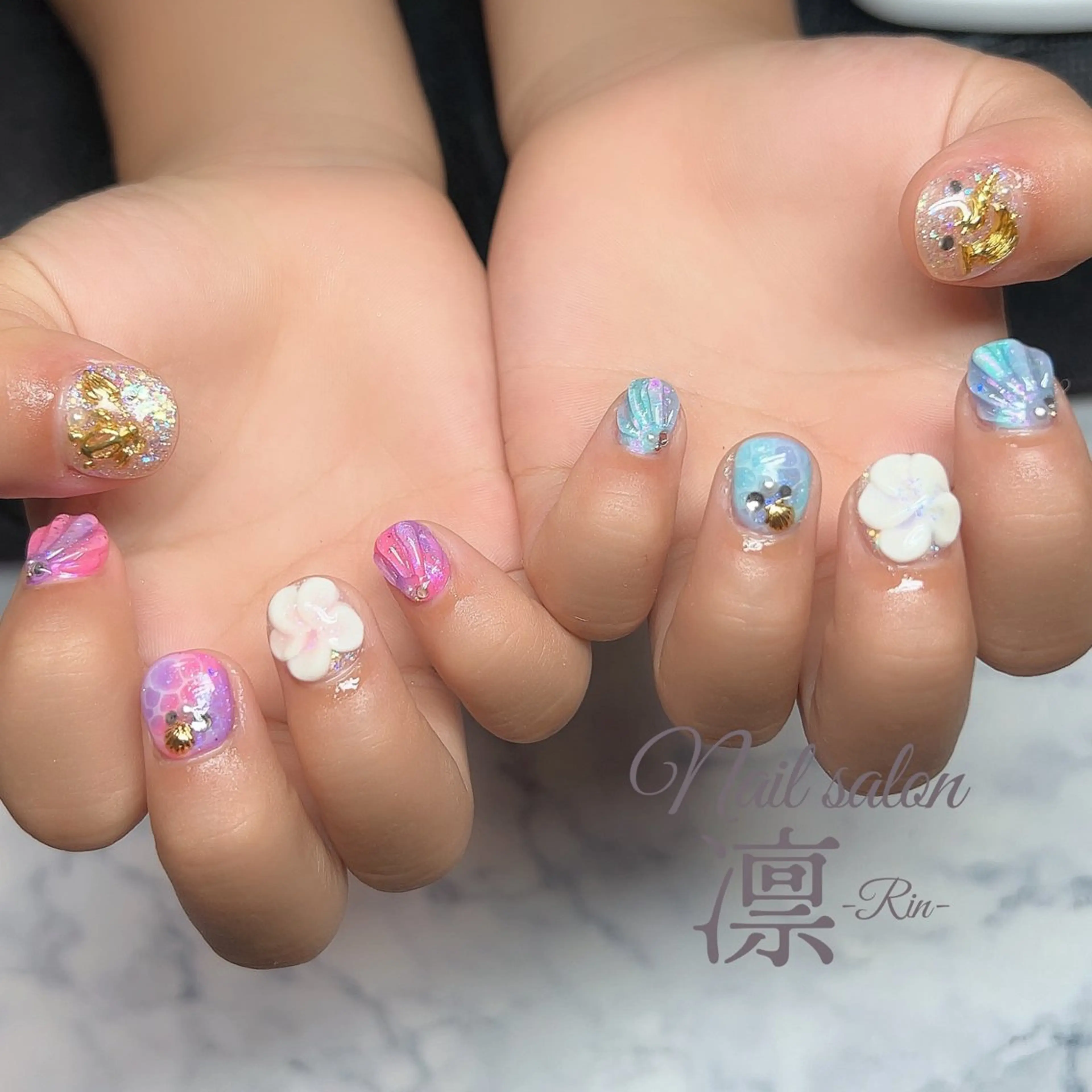 ネイル ジェルネイル private salon凛のネイルデザイン