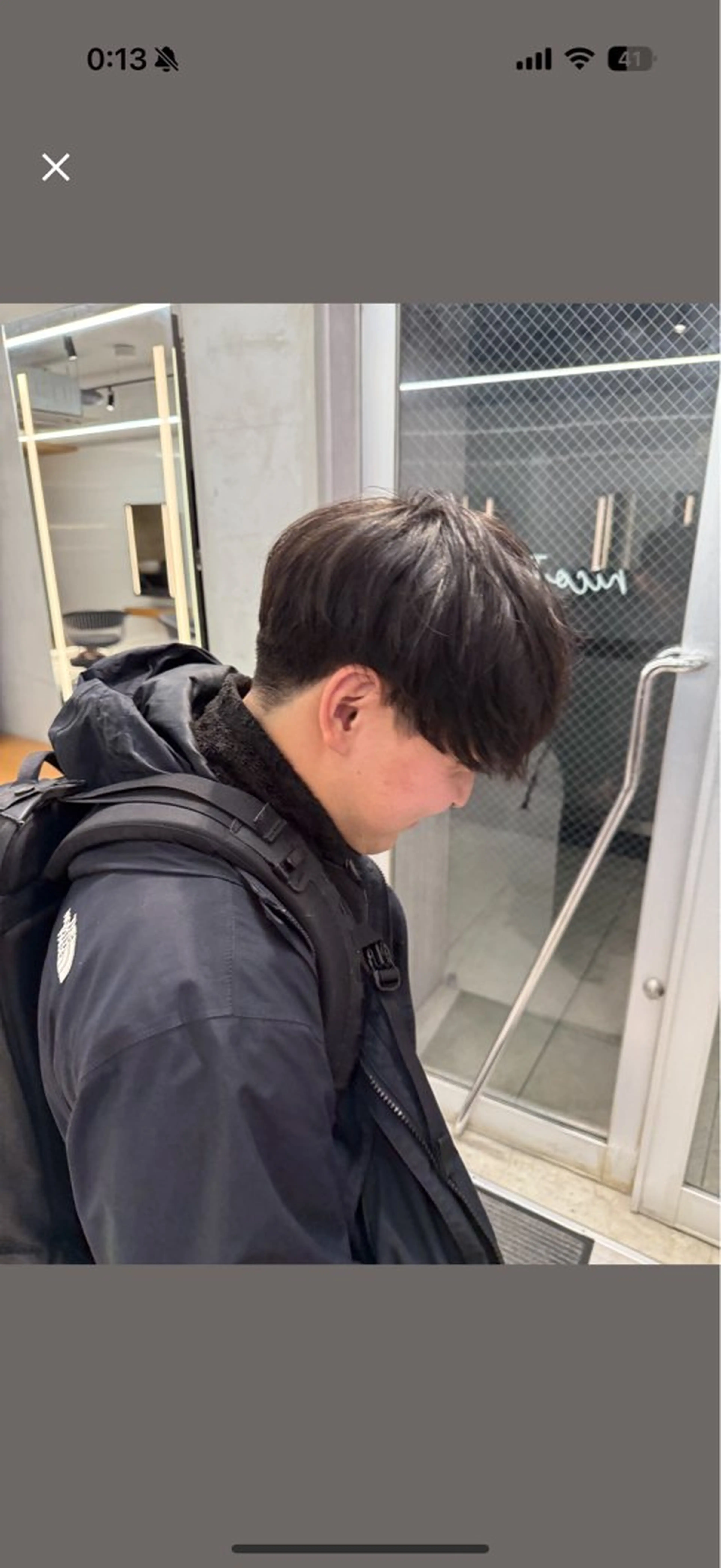 ショート メンズ nico TOKYO所属・ニュアンス/ センターパート/イノのヘアスタイル