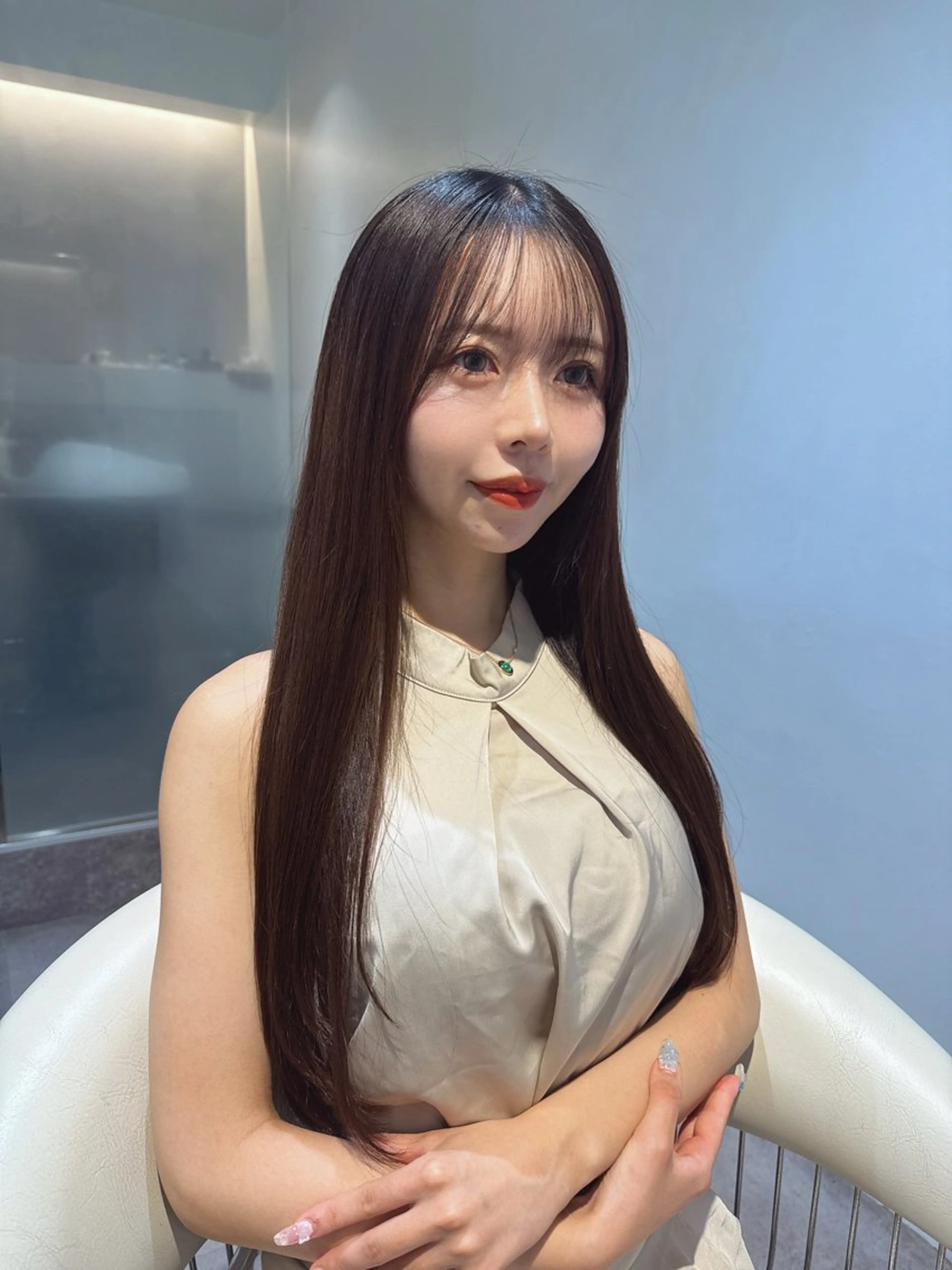 ミディアム カラー カット ヘアカラー トリートメント 💎美髪カラー特化 💎TAISEIのヘアスタイル