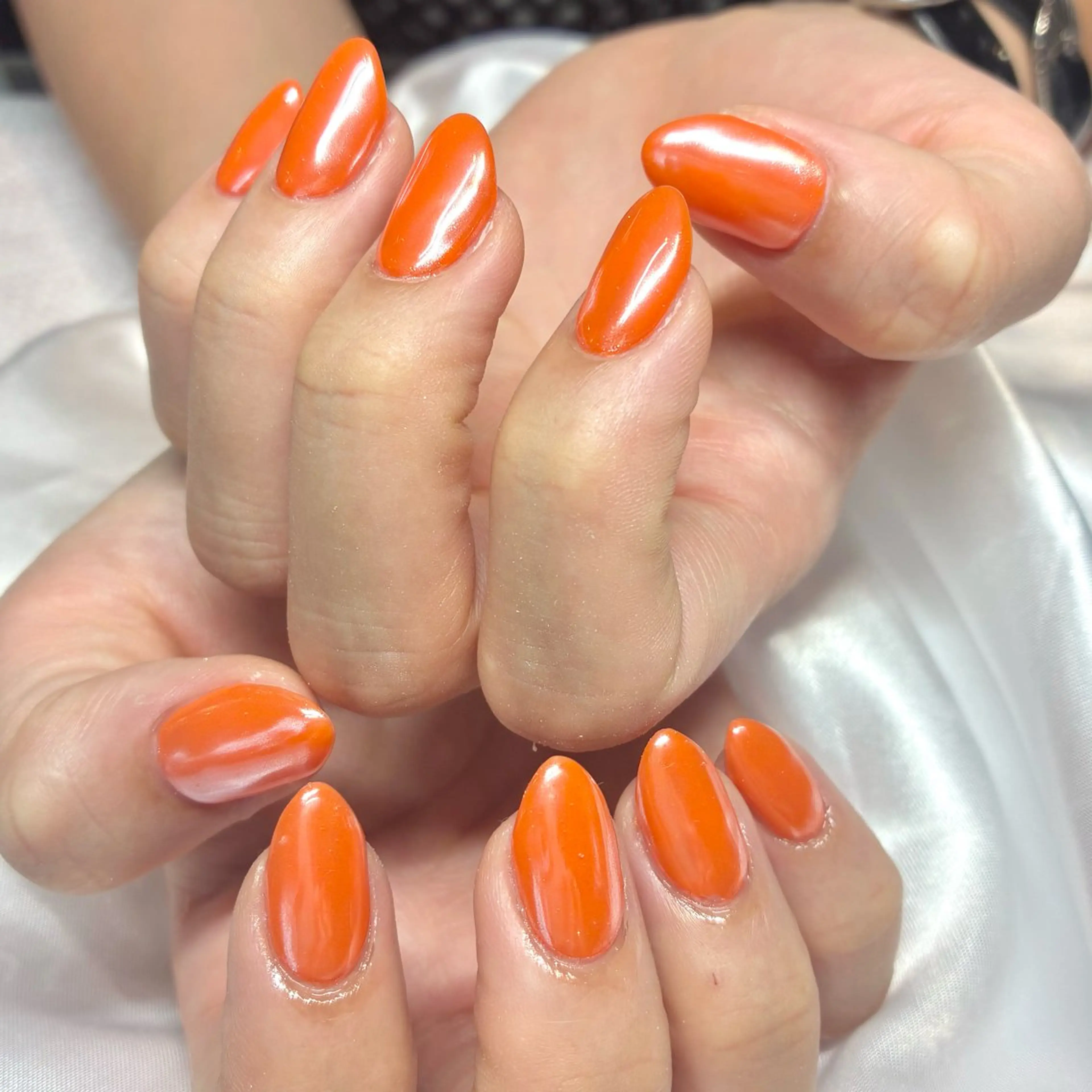 ネイル オーロラネイル ハンドネイル Nail ヌシん家 AKANEのネイルデザイン