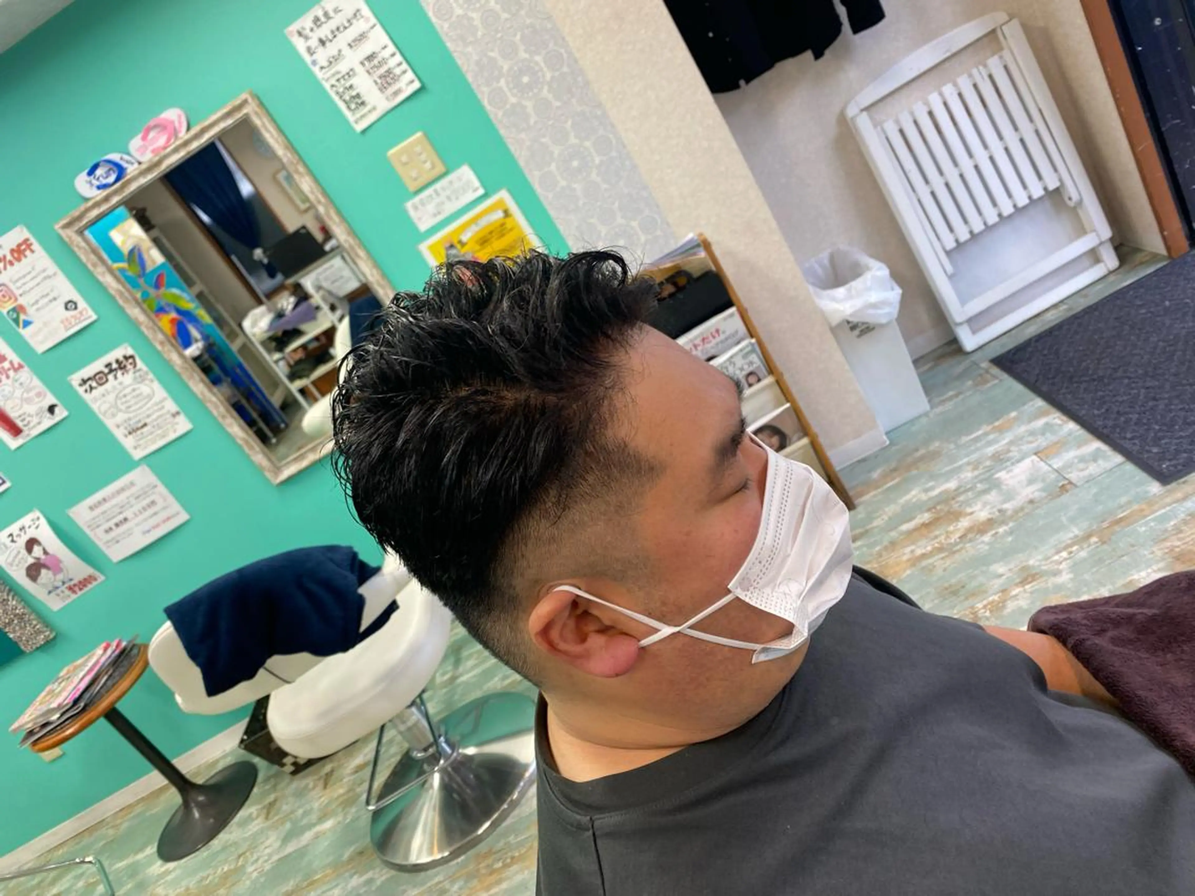 パーマ カット パーマ 佐々木 菜摘のヘアスタイル