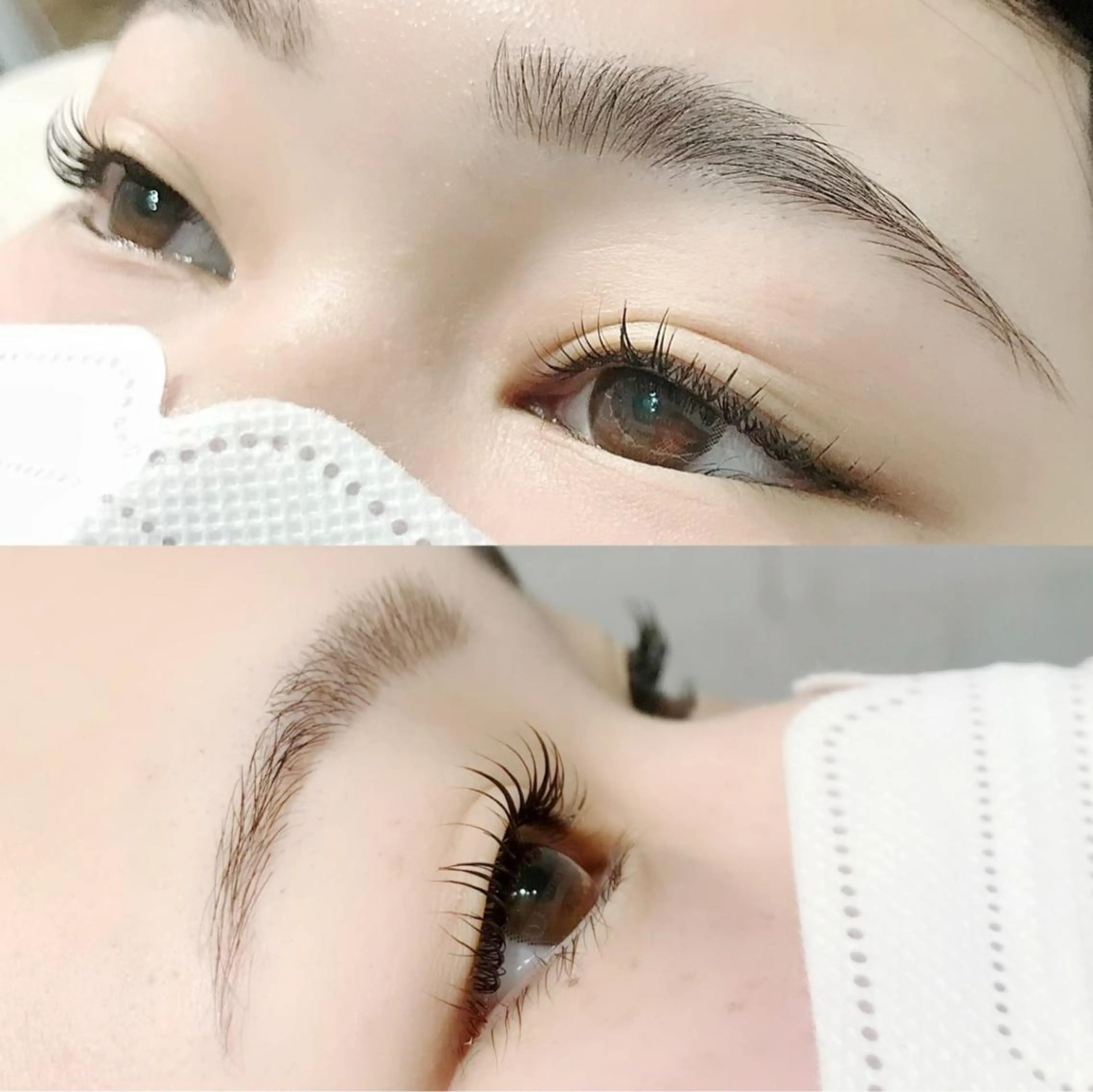 マツエク・マツパ ケラチンラッシュリフト バインドロック Cカール キュート フラットラッシュ マツパ eyelash presh yukaのマツエク・マツパデザイン