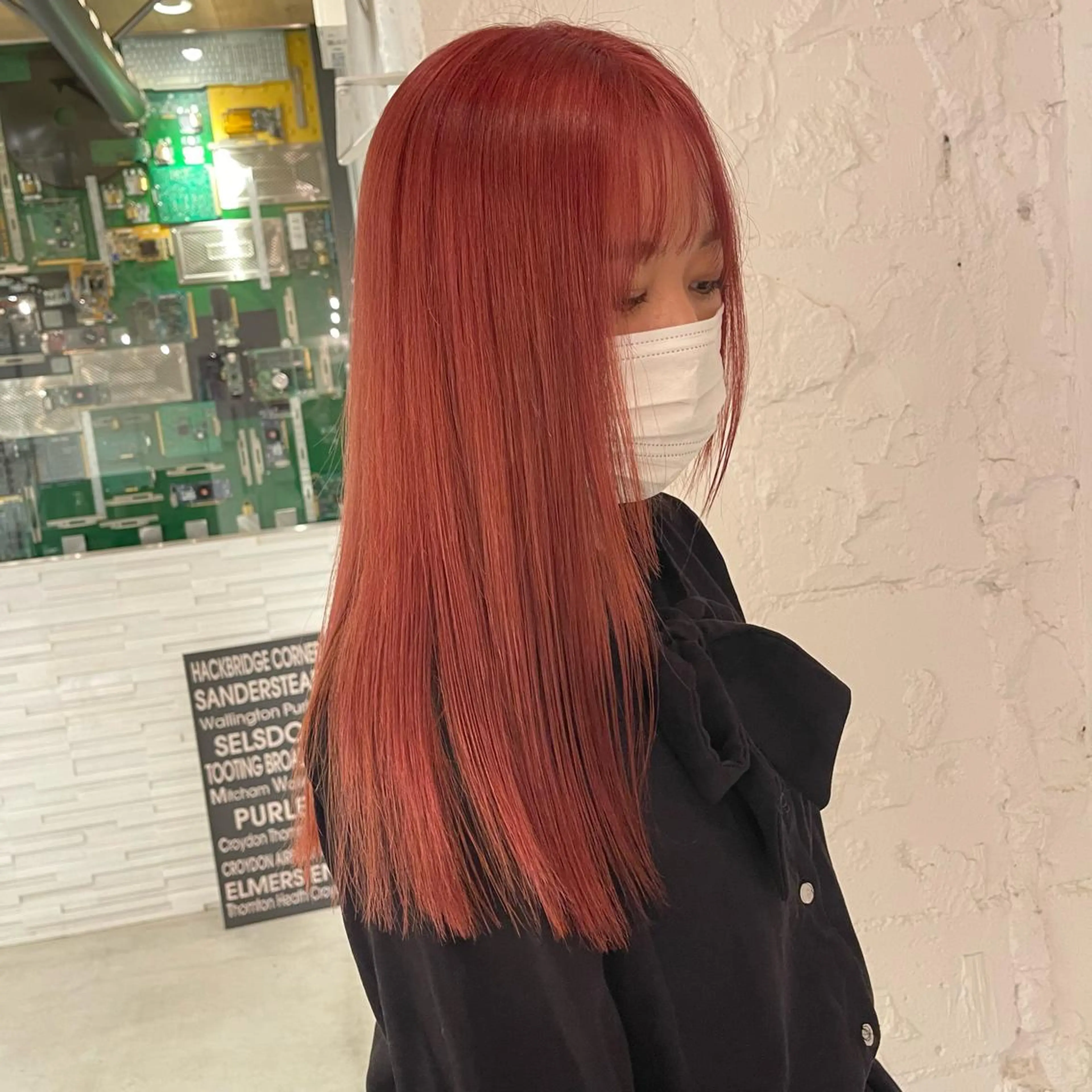 ロング カラー lunty miichiのヘアスタイル