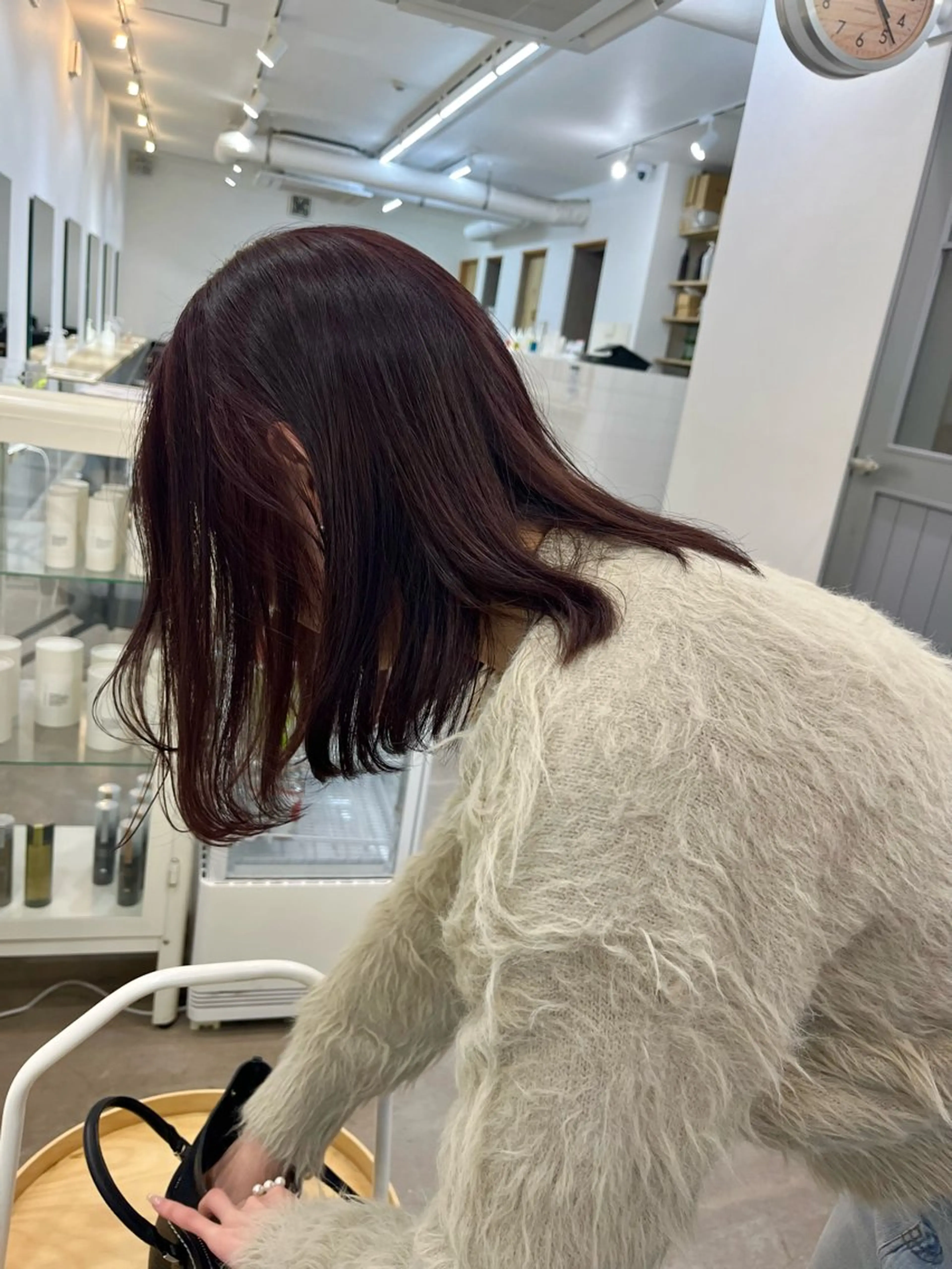 ミディアム カラー ヘアカラー トリートメント 🌼sunc HINAMI🌼のヘアスタイル