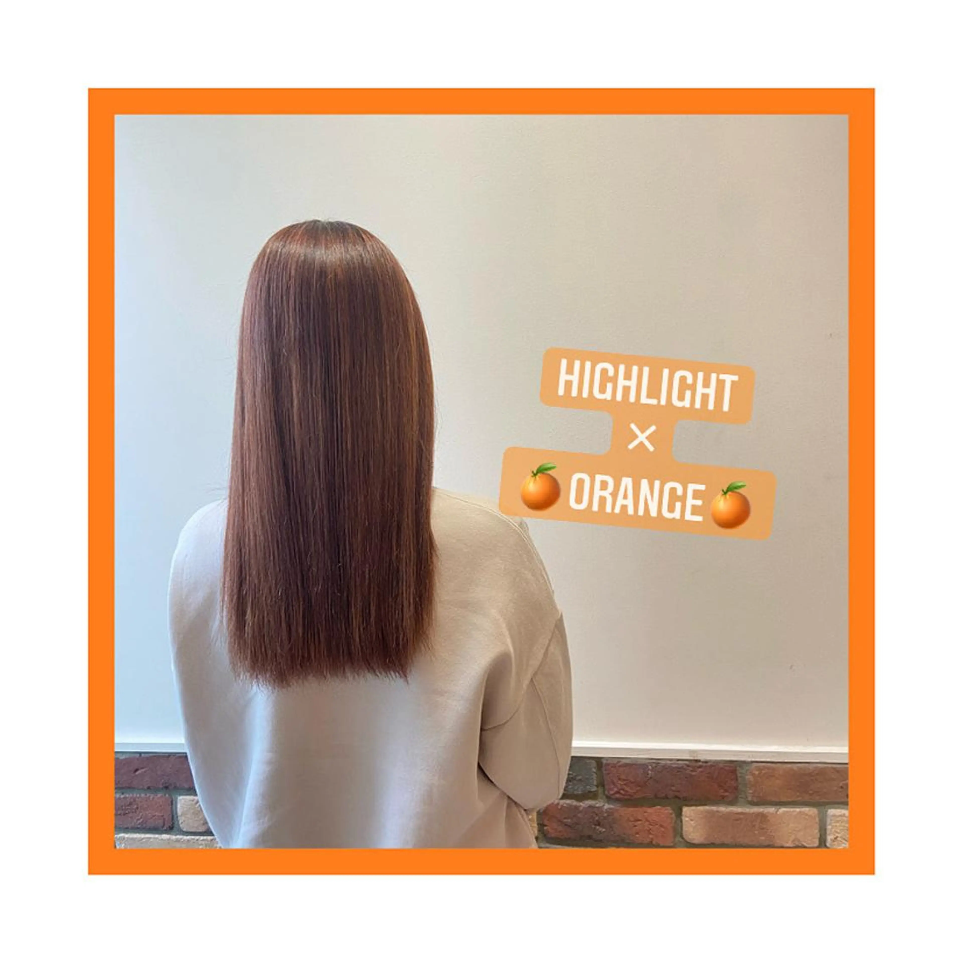 ロング ハイライト ヘアカラー 棚橋 光海のヘアスタイル