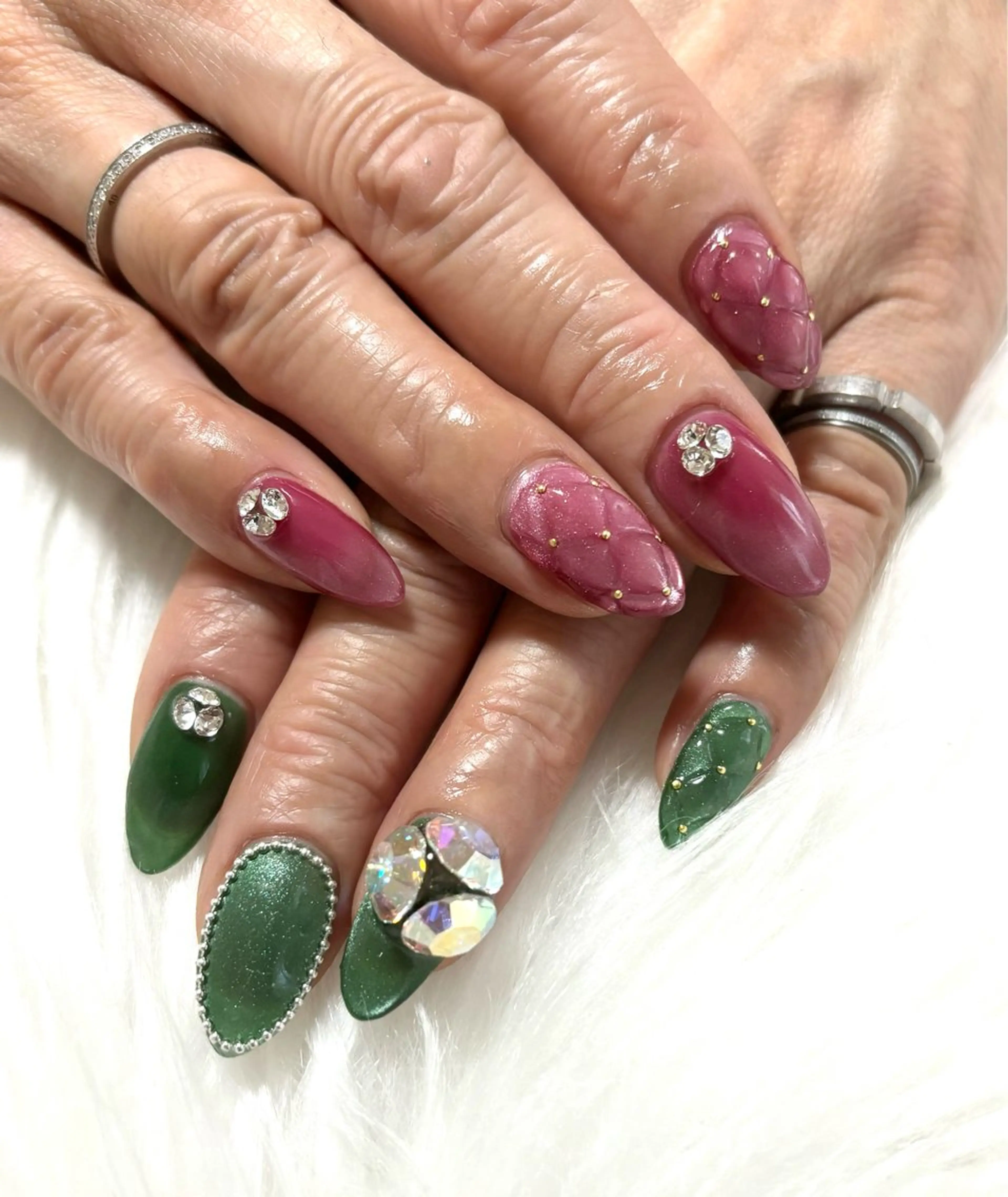 ネイル ハンドネイル nail salon HIRUKANAのネイルデザイン