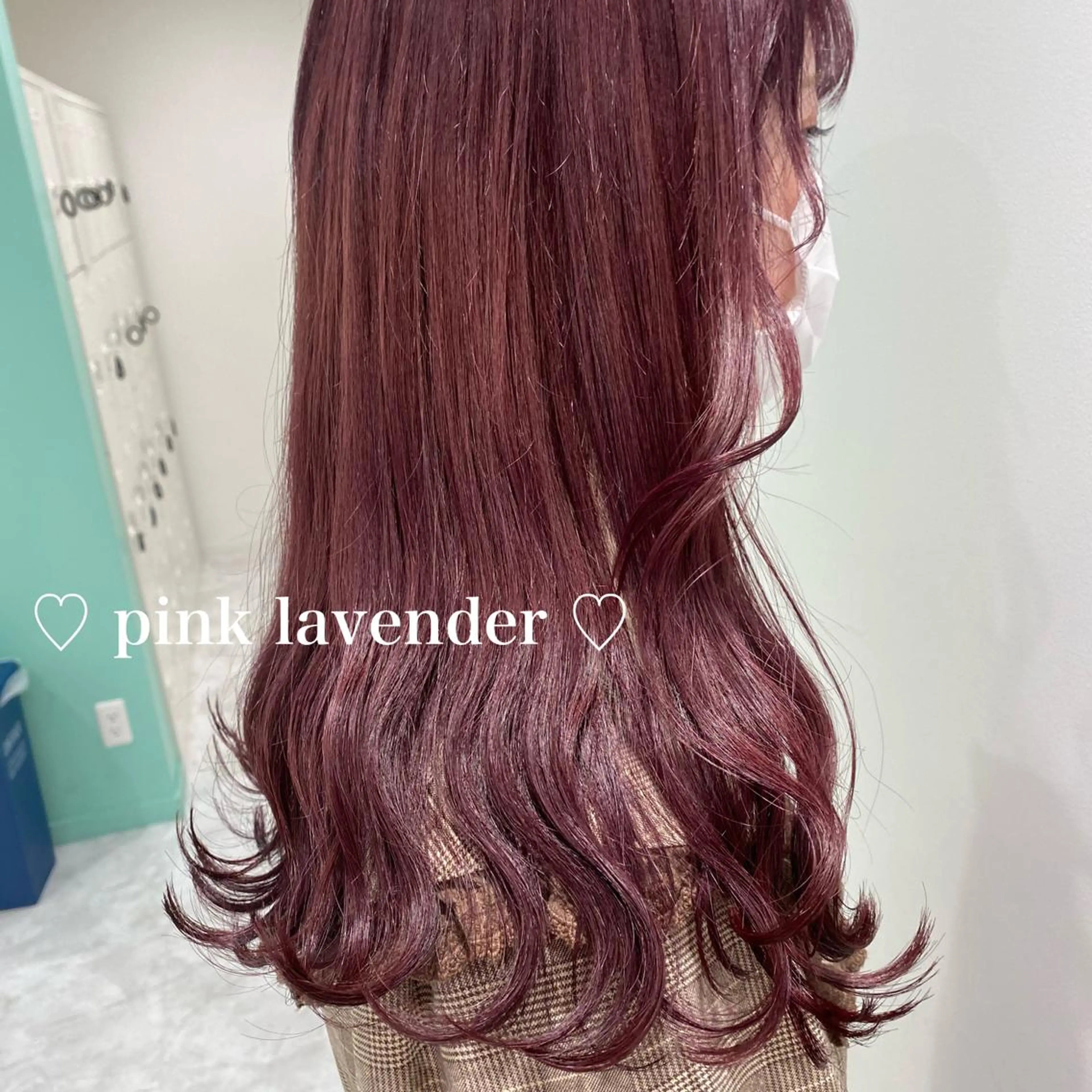 セミロング カラー パーマ ヘアアレンジ メンズ ネイル マツエク・マツパ ピンクカラー カラーマツエク ピンク ヘアカラー トリートメント ヘッドスパ ヘアセット linette所属・🐩推し活🐩 FUTABA🍒のヘアスタイル