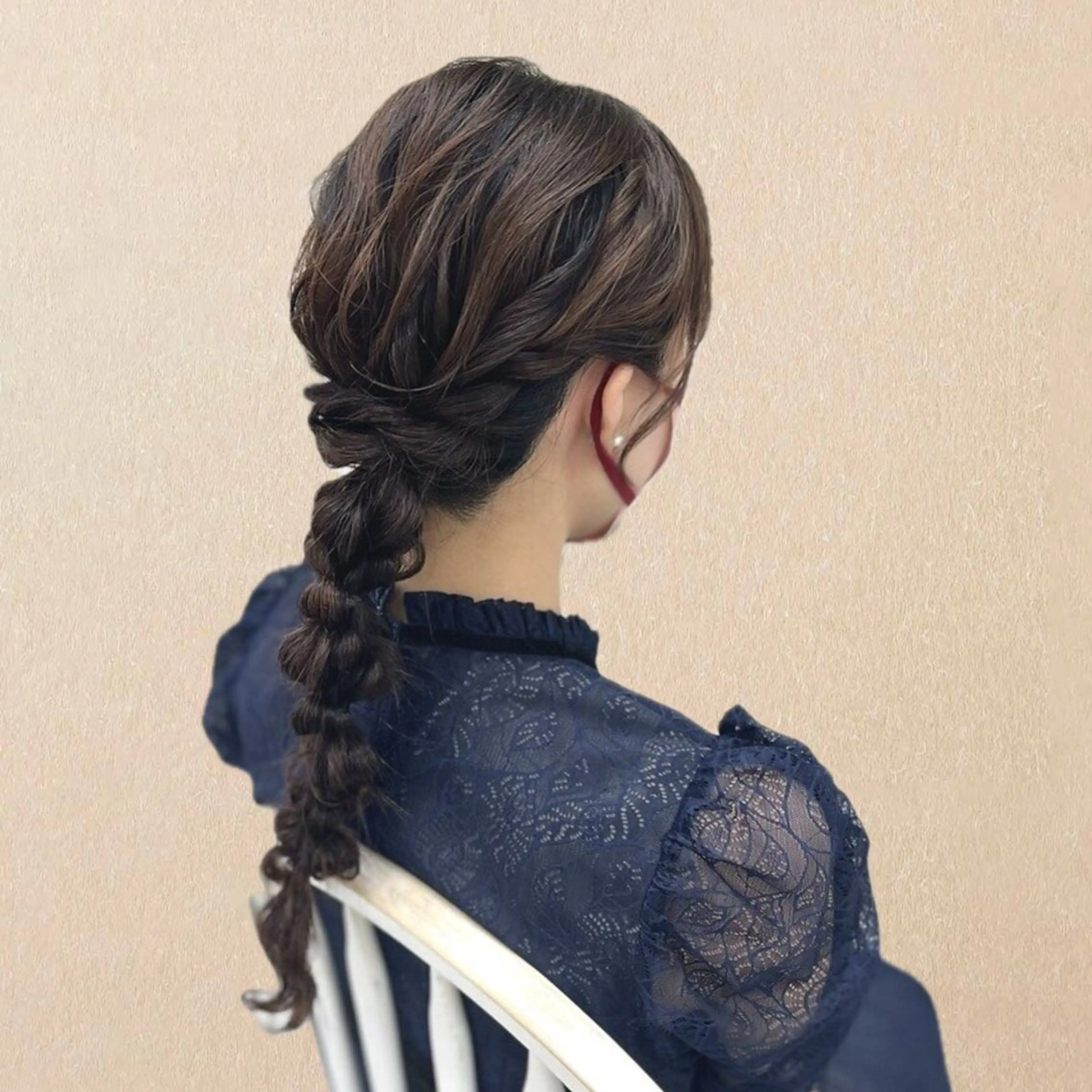ヘアアレンジ 玉ねぎヘアー ヘアセット 似合わせヘアメイク 💐オダギリチアキのヘアスタイル