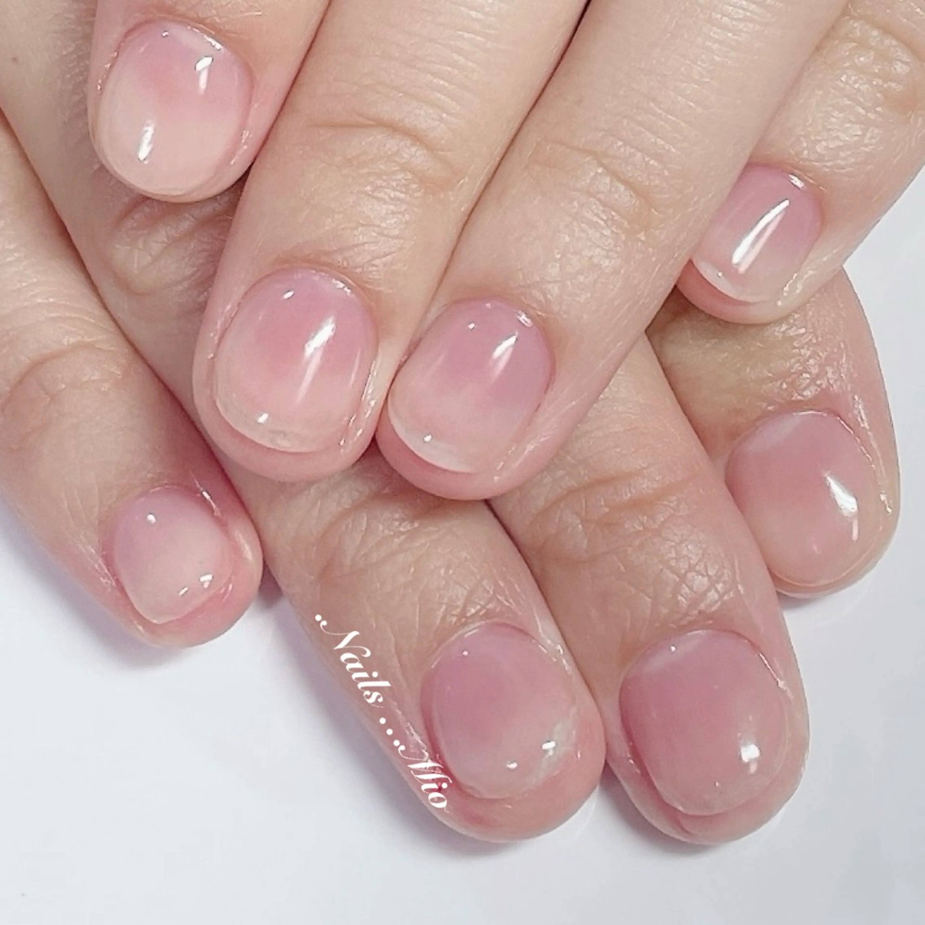 ネイル クリアネイル ジェルネイル ハンドネイル .Nails Mio 赤羽西ネイルサロンのネイルデザイン