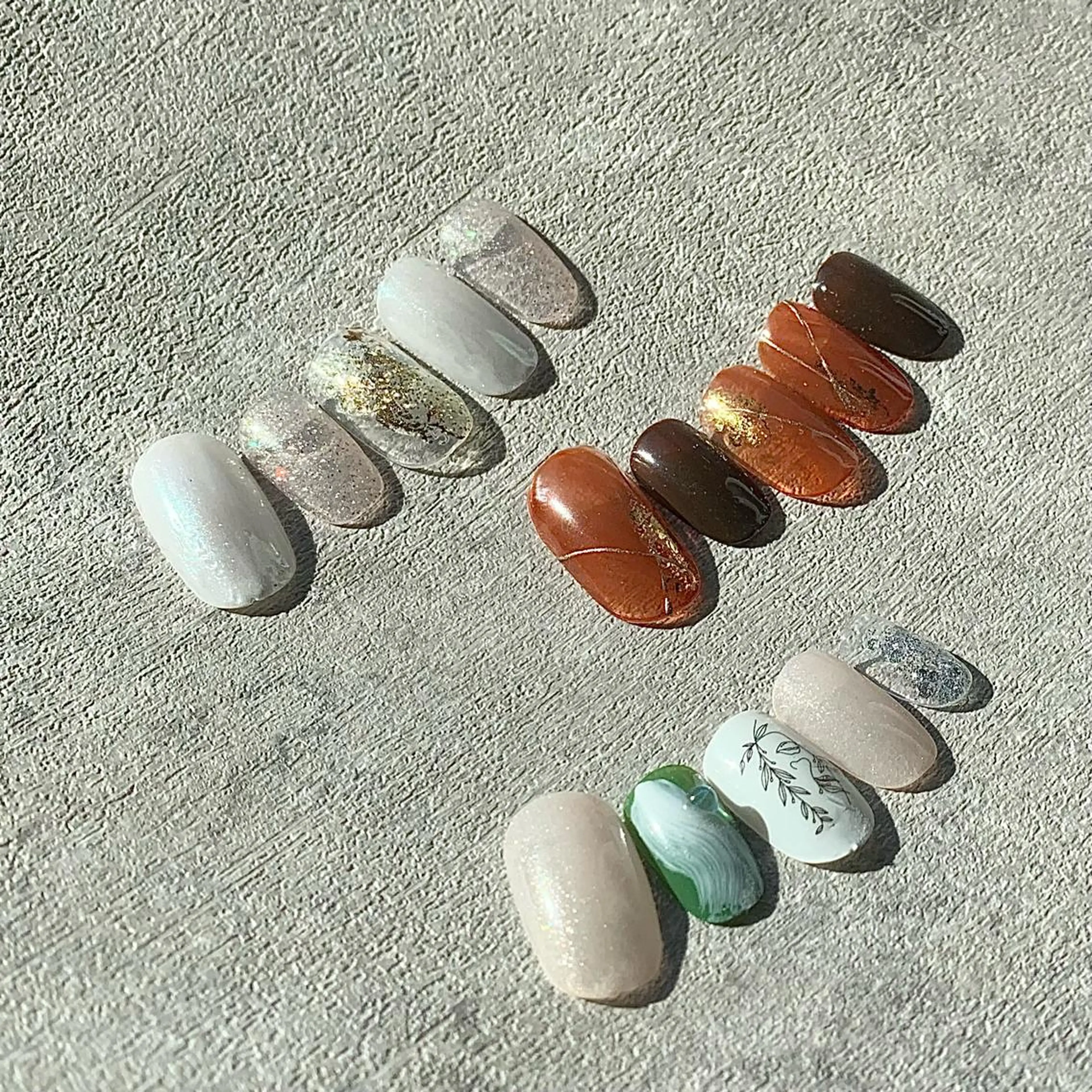 ネイル ウシク ミユキのネイルデザイン