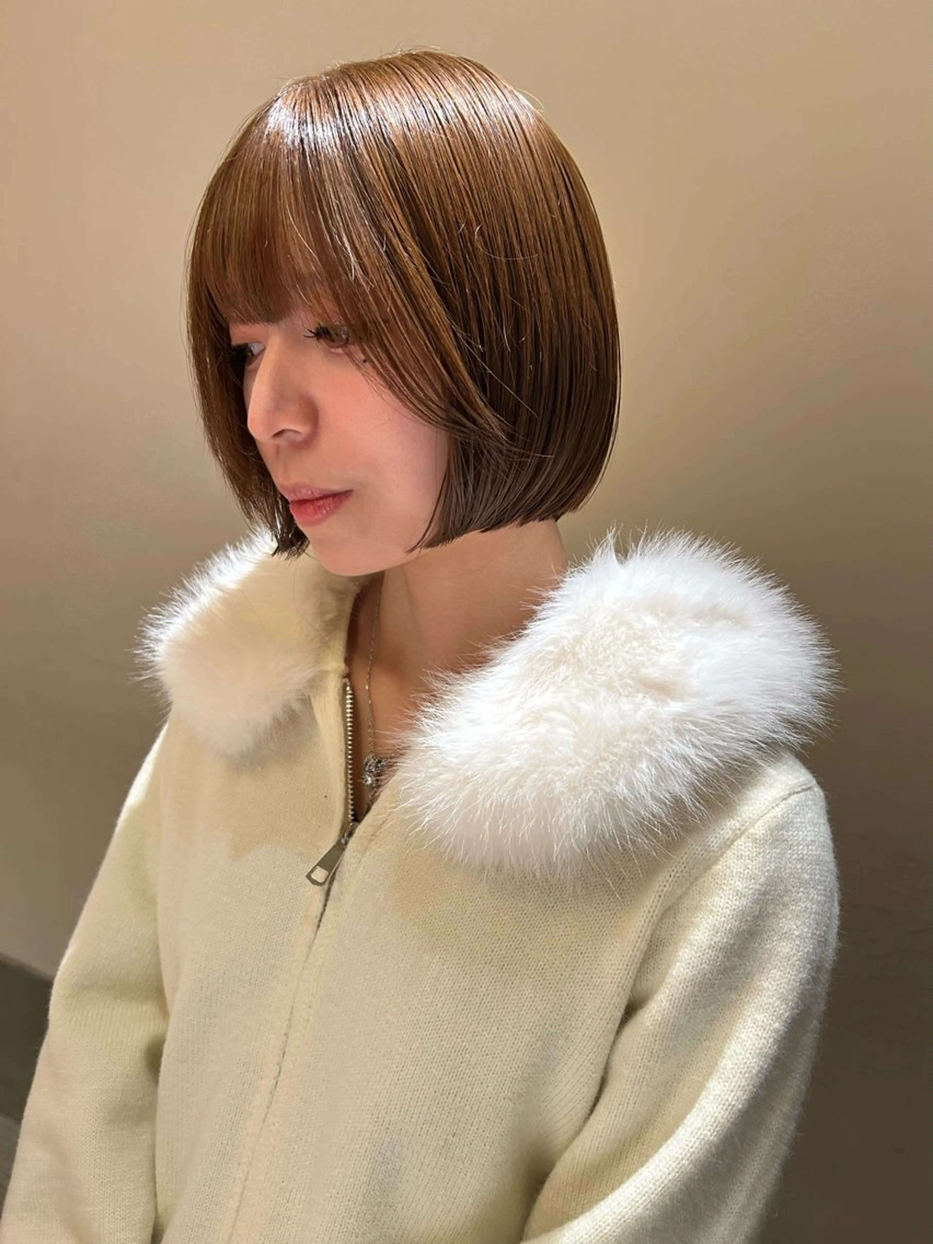 ミディアム カット トリートメント land所属・透明感カラー/レイヤ ー🌙Honokaのヘアスタイル