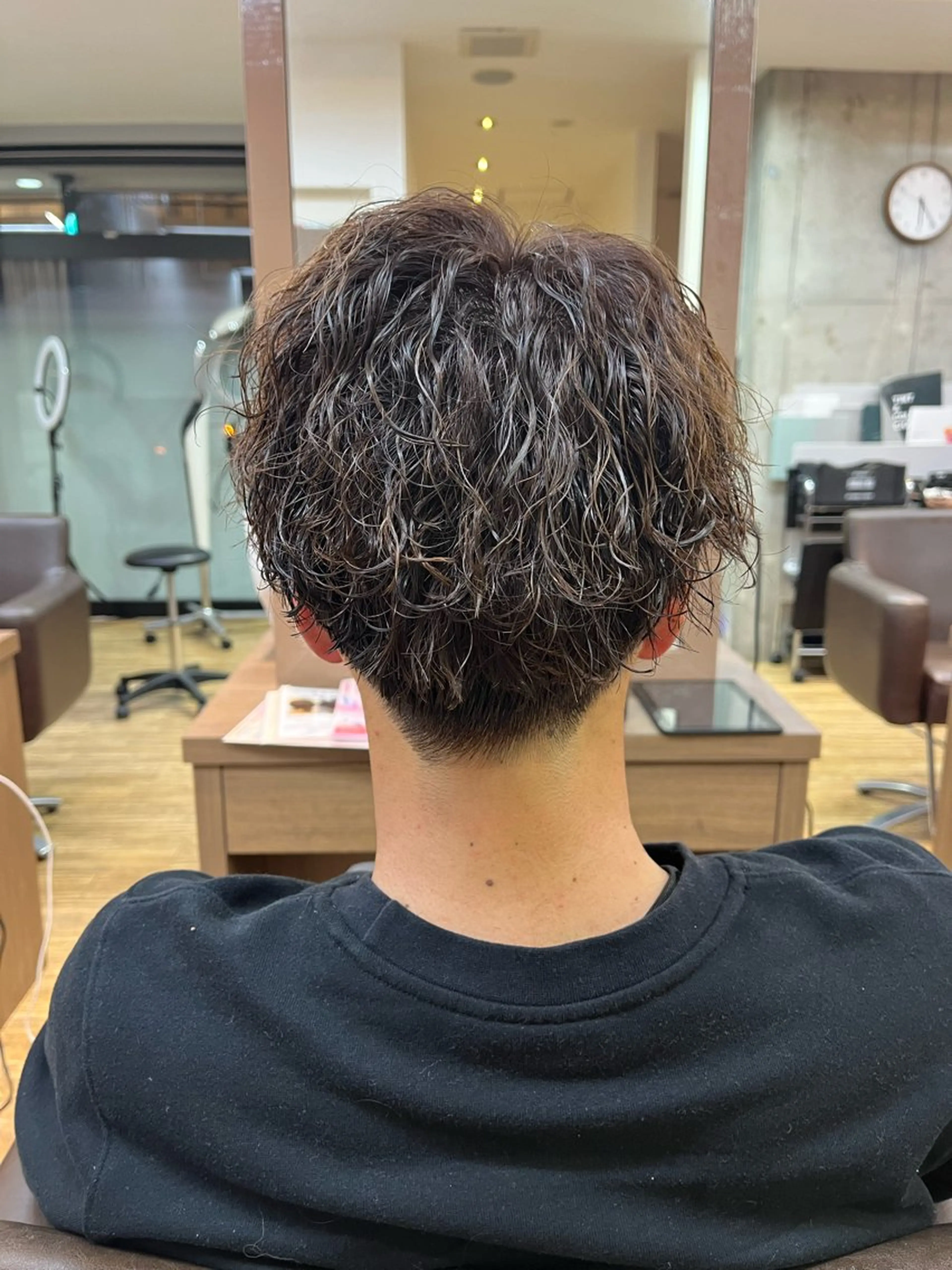 メンズ カット パーマ 鬼松沙弥 ❤︎メンズパーマのヘアスタイル