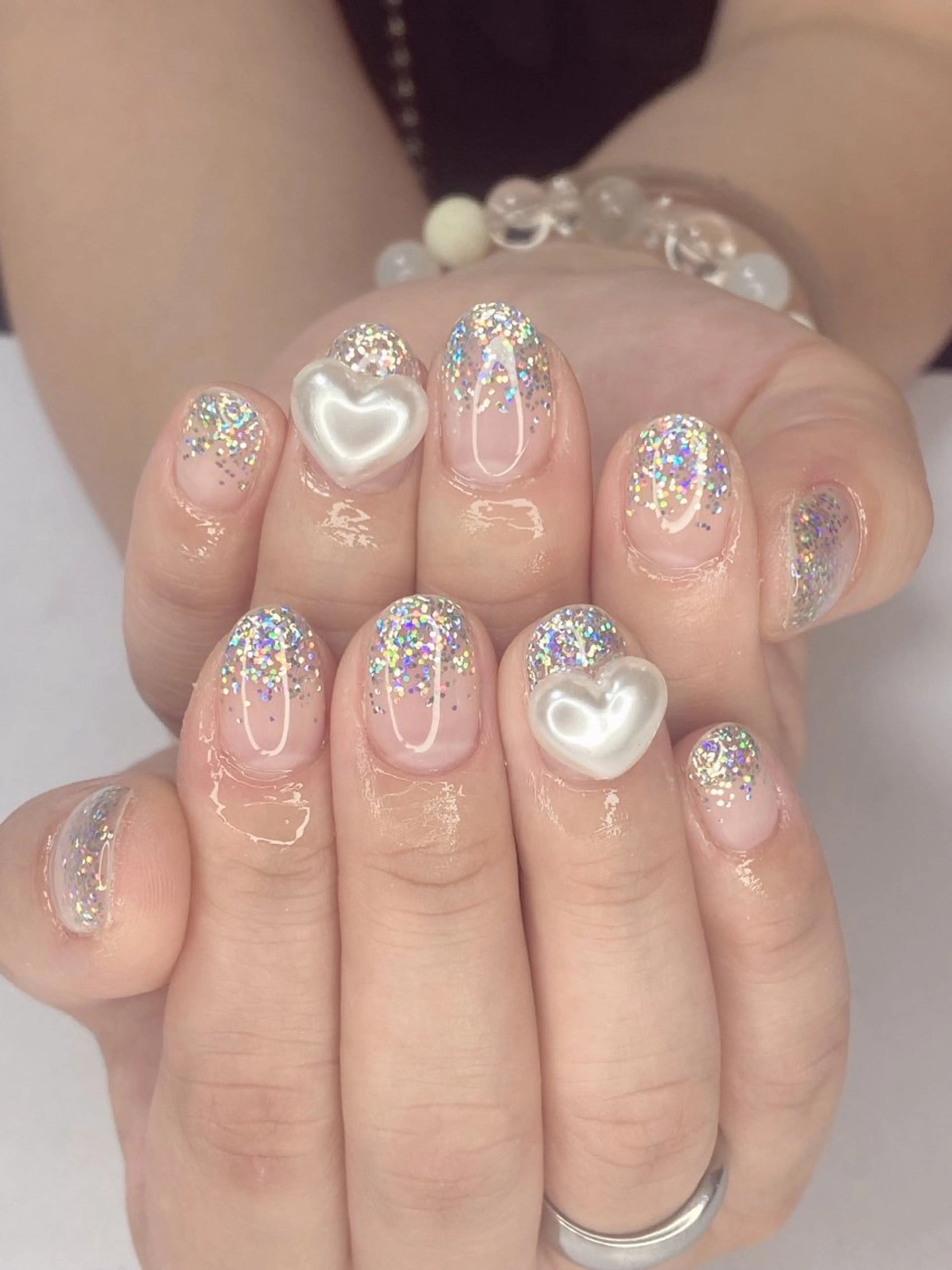 ネイル アートネイル オーロラネイル 桜ネイル クリアネイル フットネイル Nail Salon ertiのネイルデザイン