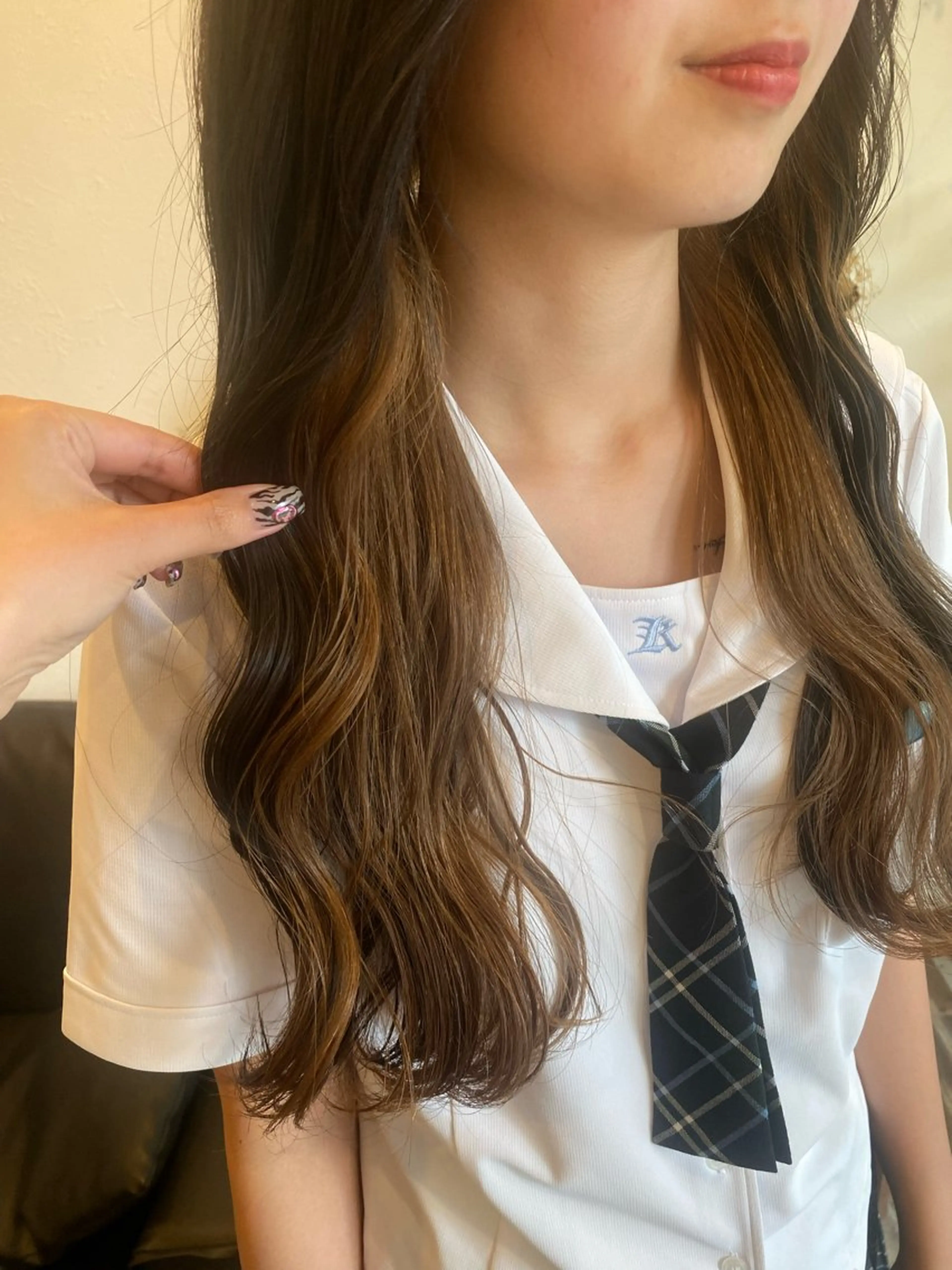 ロング ヘアカラー botan🦖*･ amiのヘアスタイル