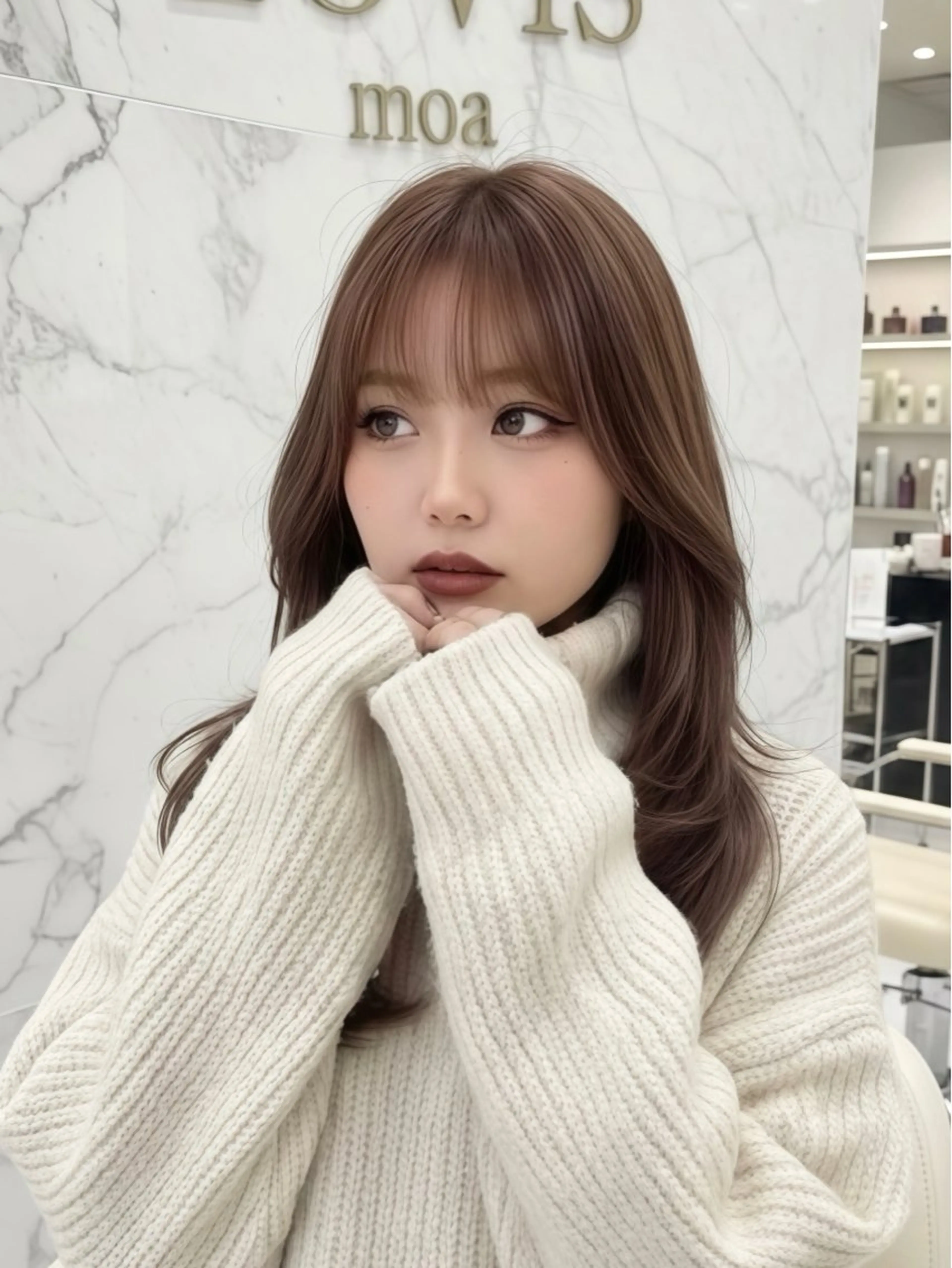 ⭐️カラーonカラー⭐️ダメージレスで透明感カラーを◎の写真