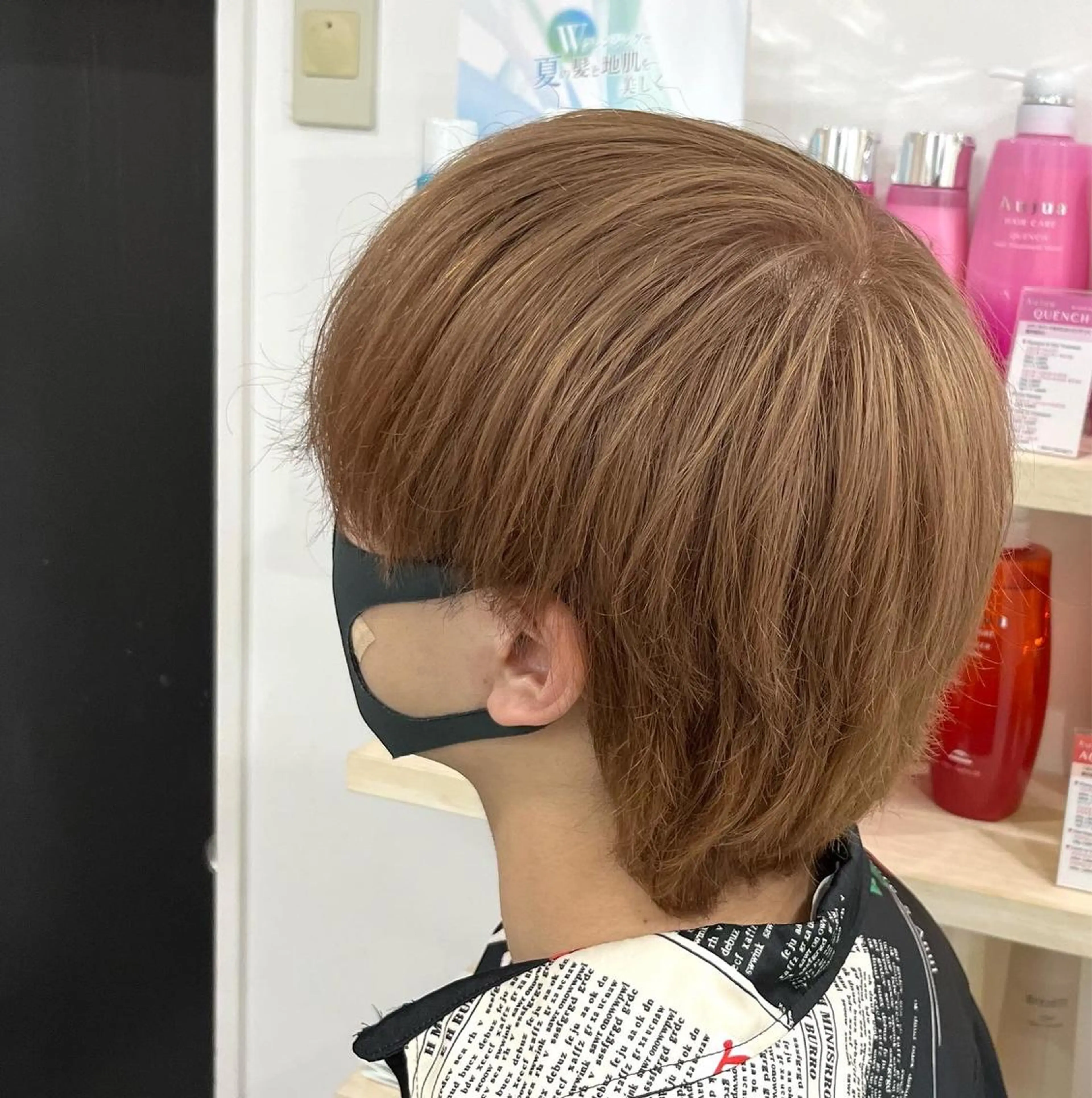 ショート カラー メンズ メンズブリーチ ブリーチ カットモデル募集🐺 らいと💎のヘアスタイル