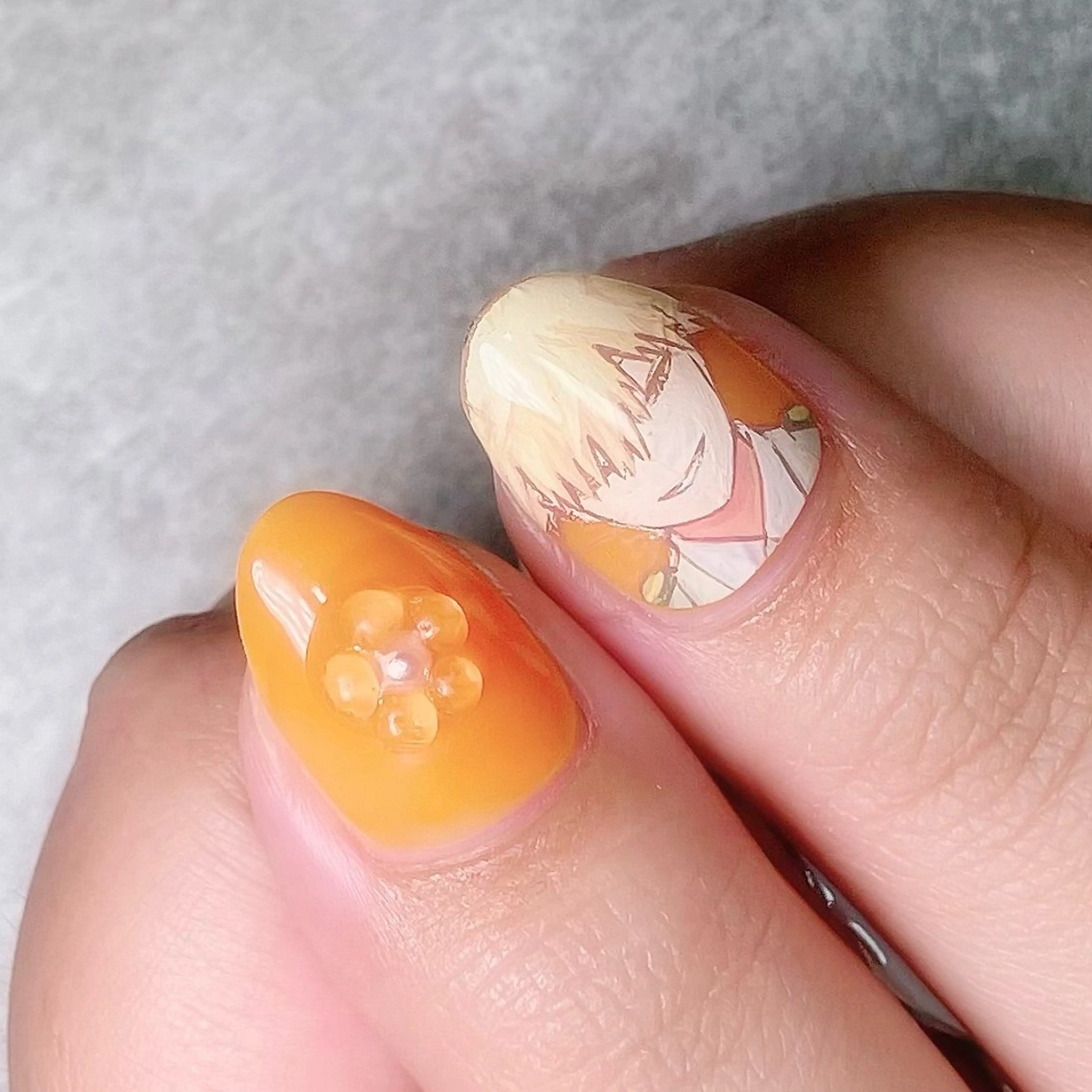 ネイル ハンドネイル ハンドケア haleyume所属・shino🌟 痛ネイルのネイルデザイン