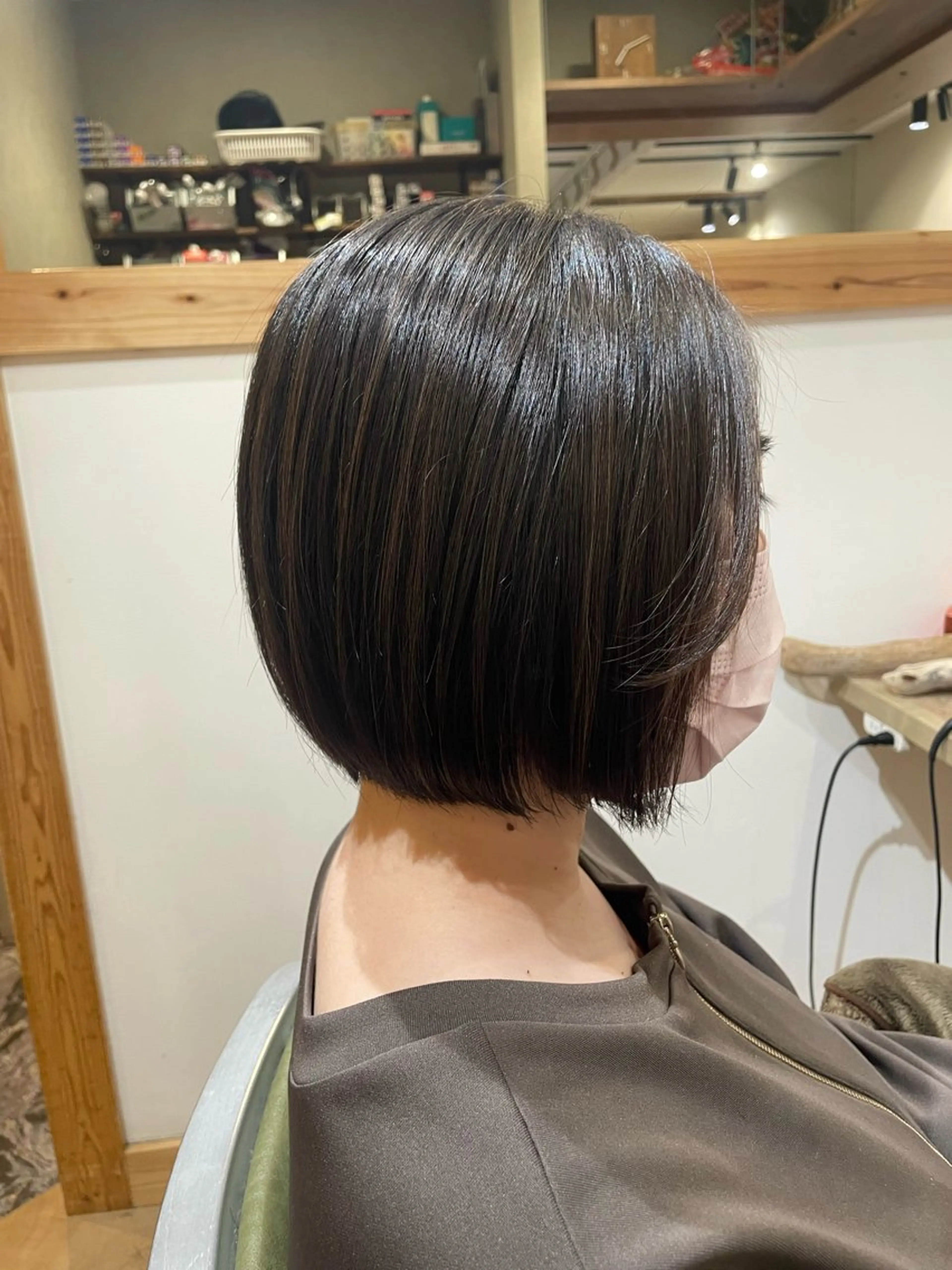ショート カット パーマ 山口里莉 /ブリーチカラーのヘアスタイル