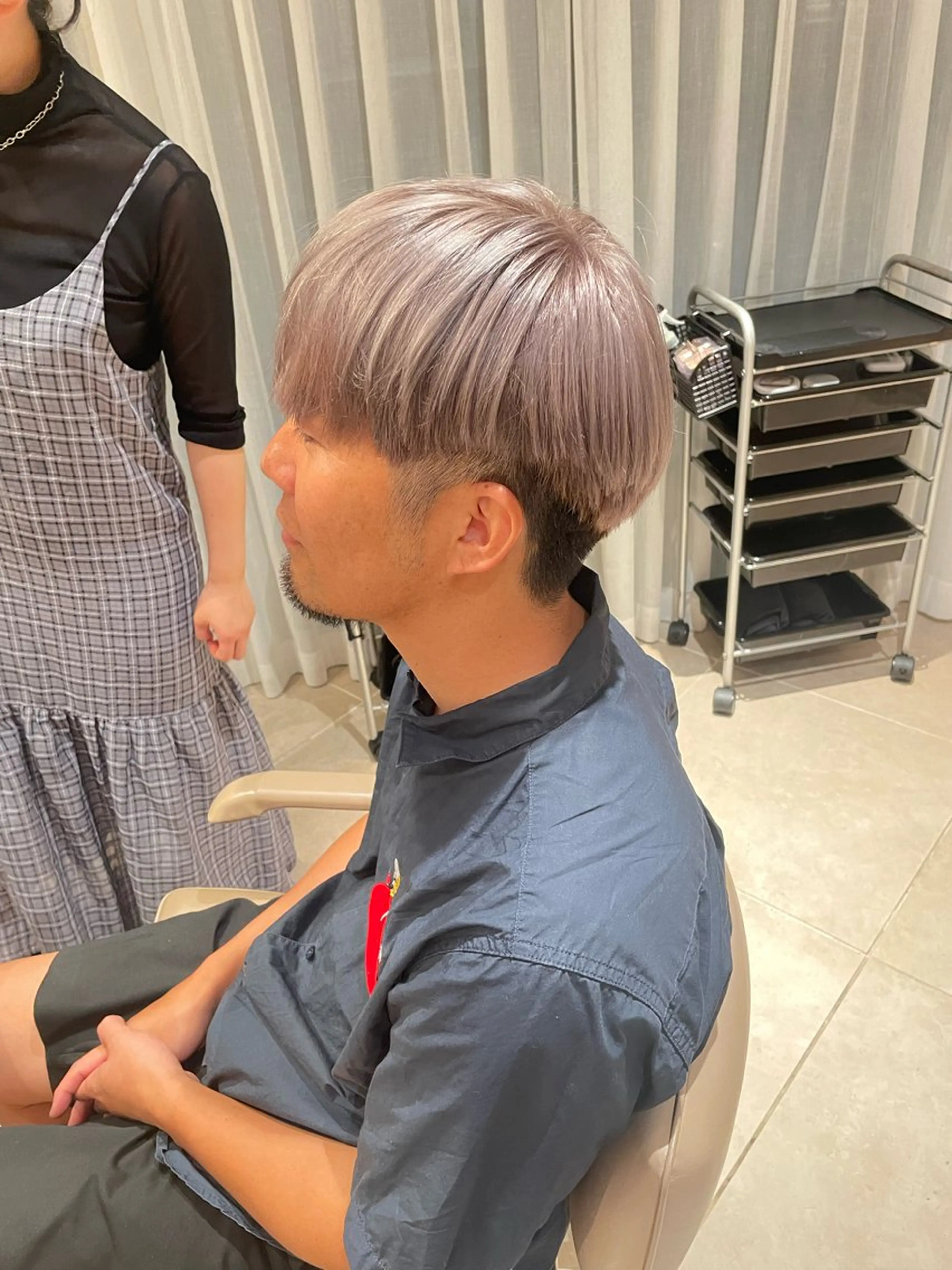 ショート カラー メンズ RINA 🦋🫧のヘアスタイル