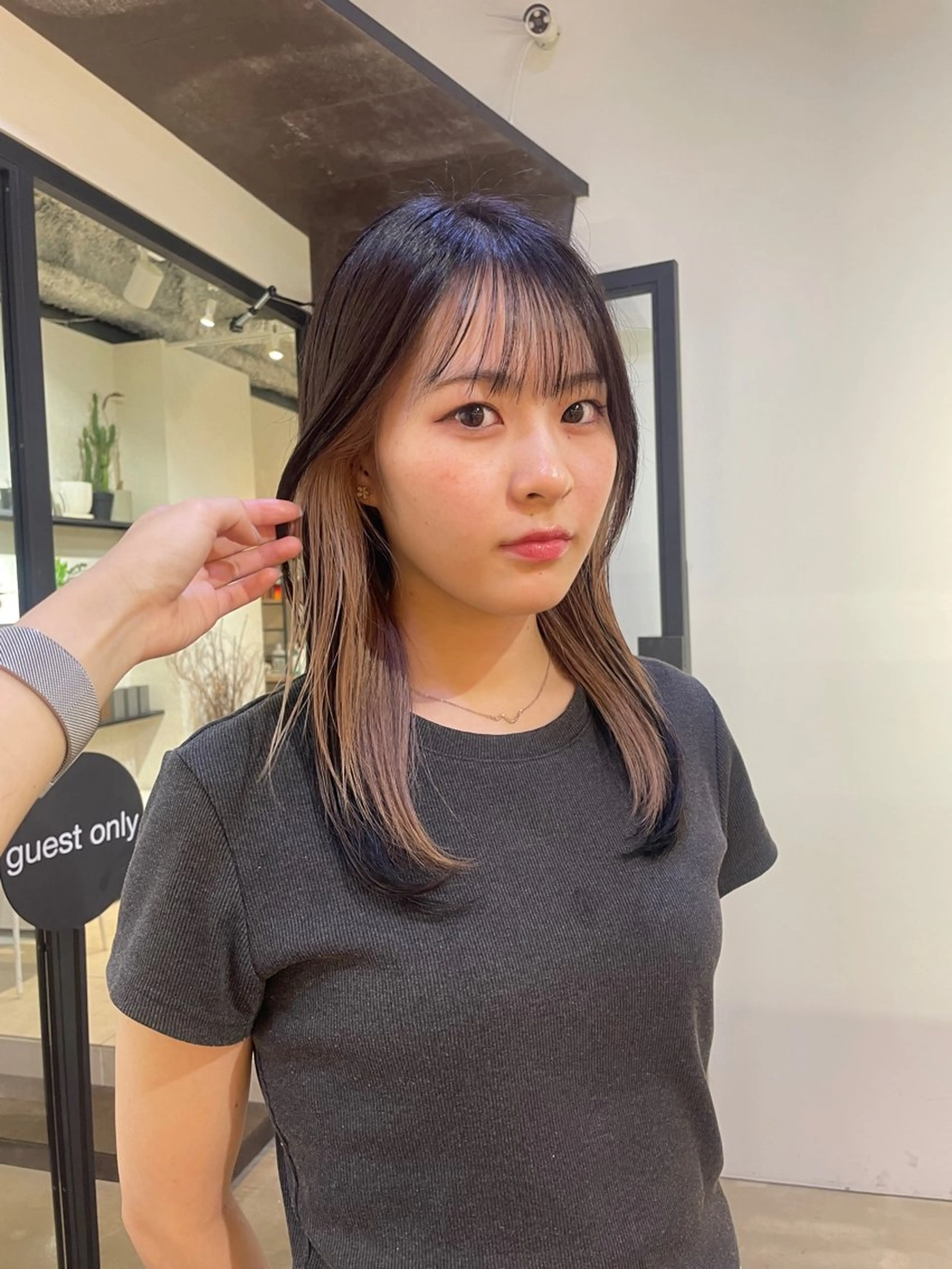 カラー ヘアカラー シイナ /札幌美容師のヘアスタイル