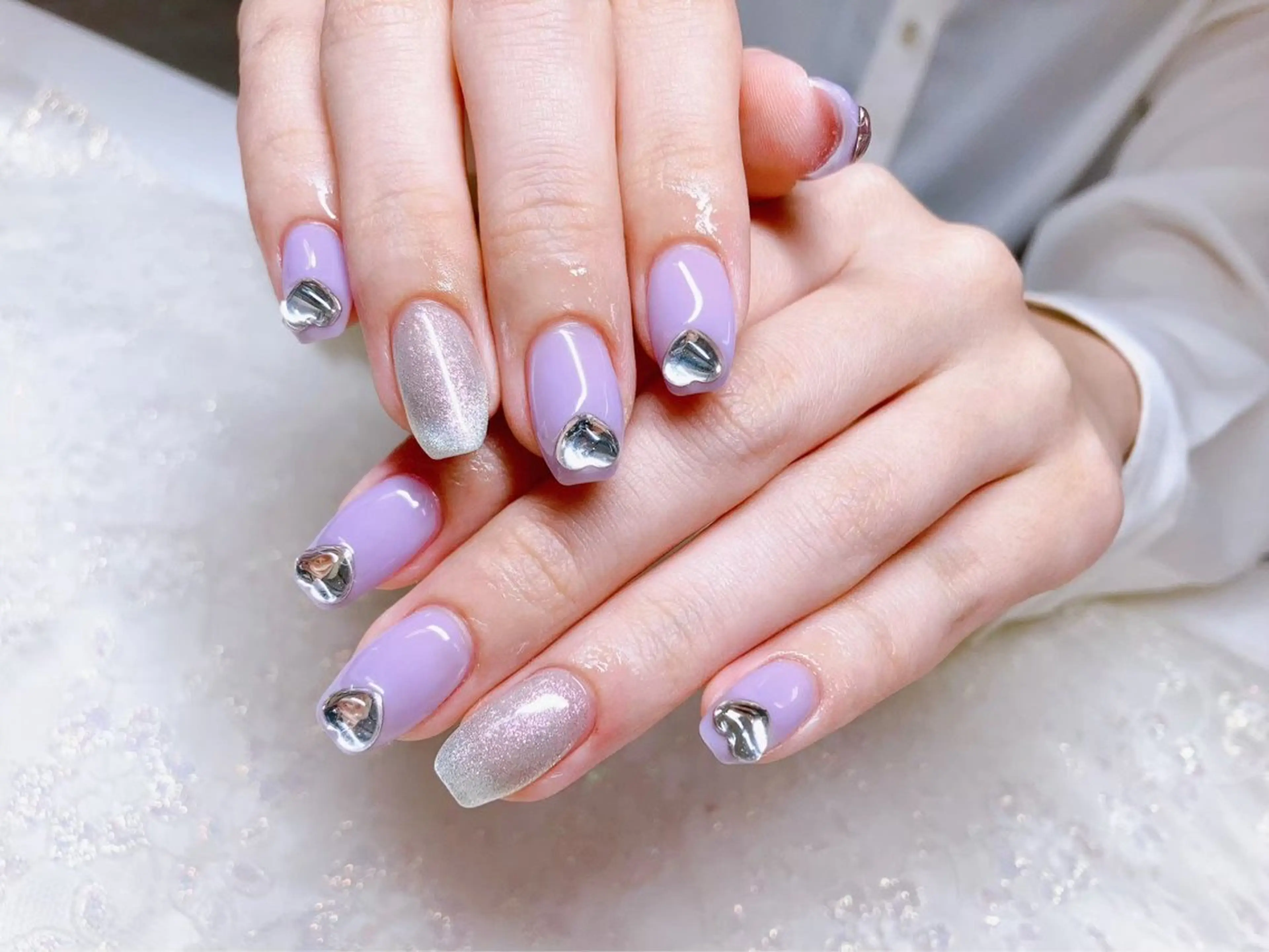 ネイル マグネットネイル ハンドネイル Nail lieNのネイルデザイン