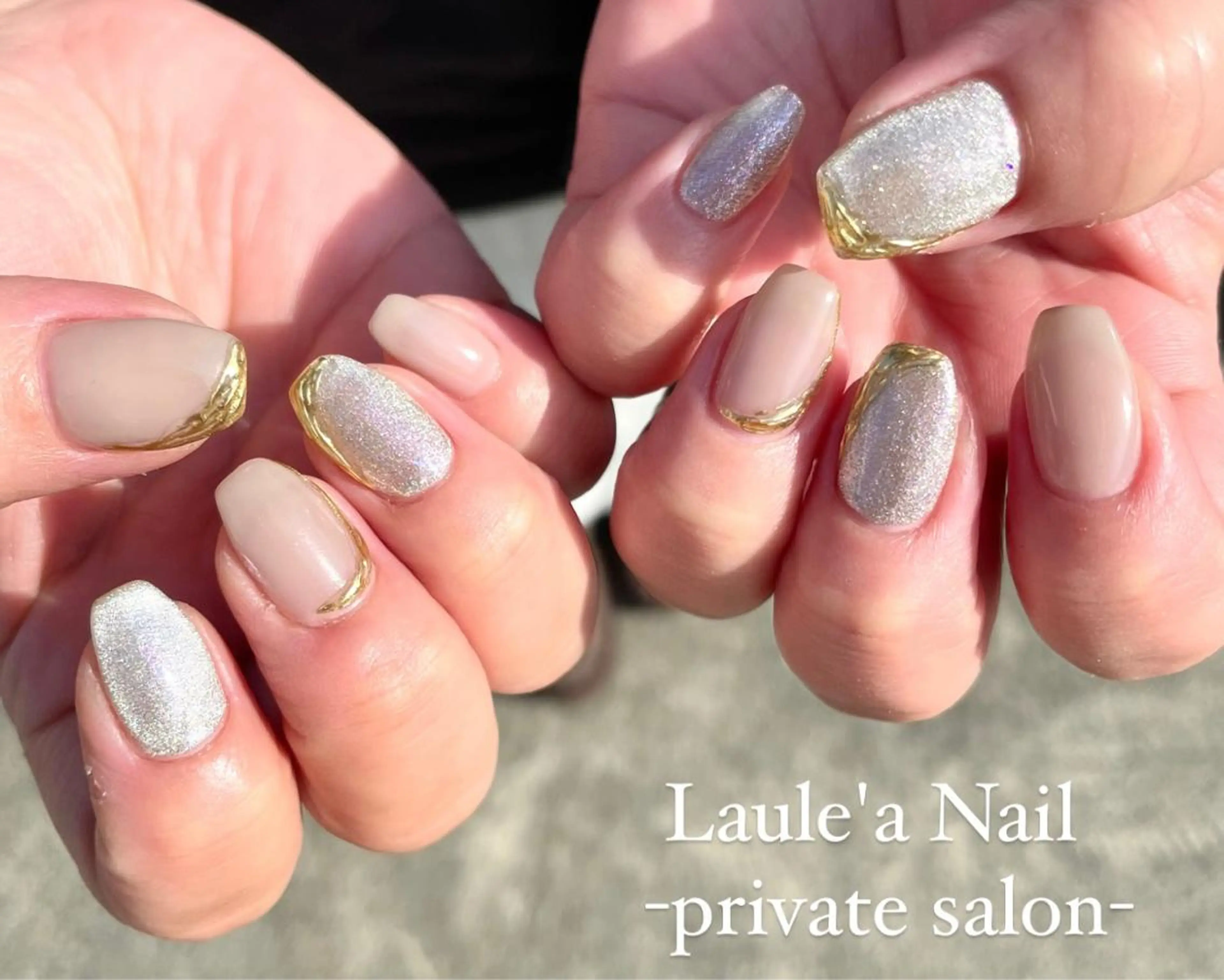 ミディアム ReAnc所属・💎ReAnc💎 （Laule'a ）のネイルデザイン