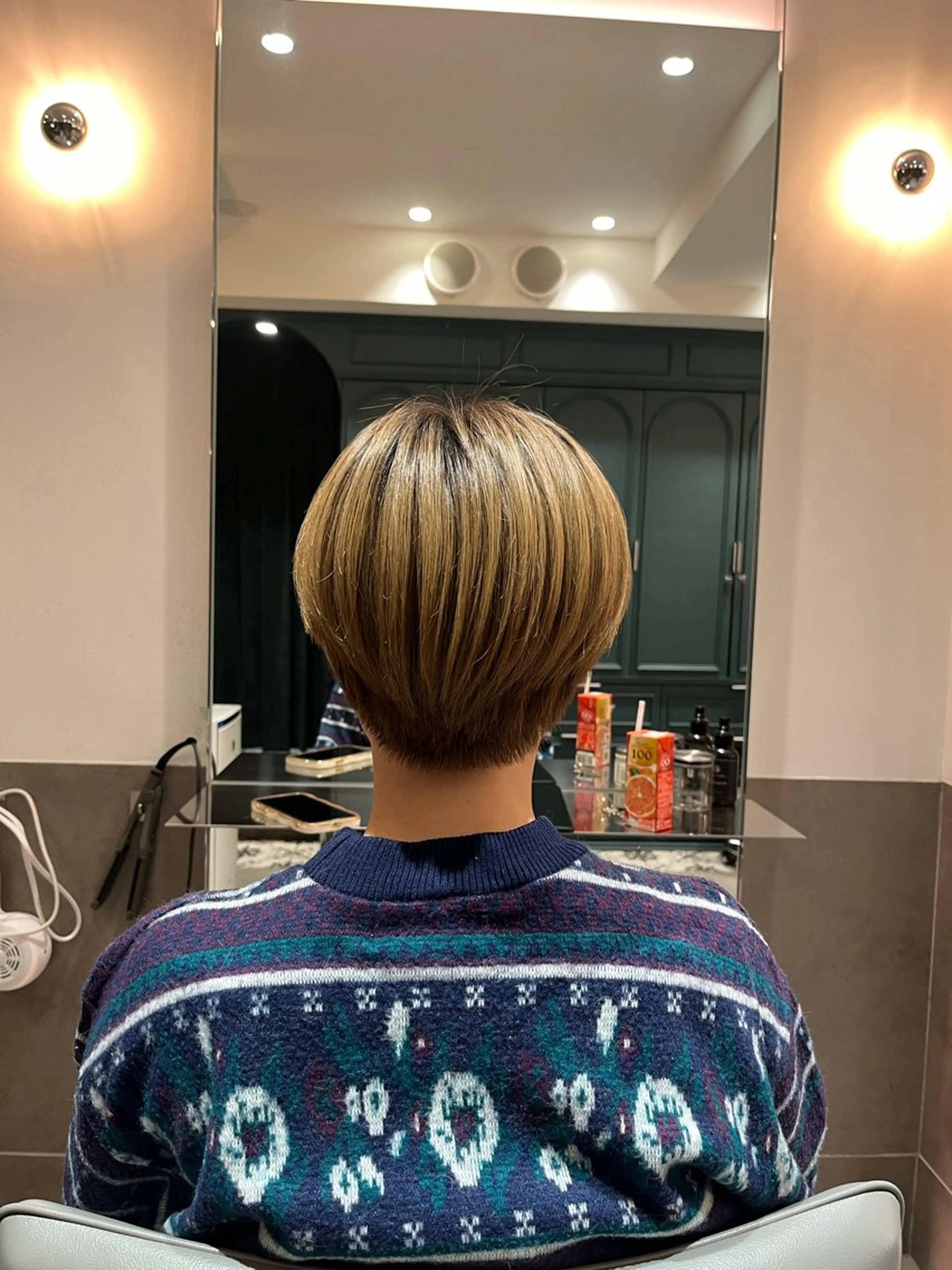 ショート 🍊暖色カラー🍊 sakuraのヘアスタイル