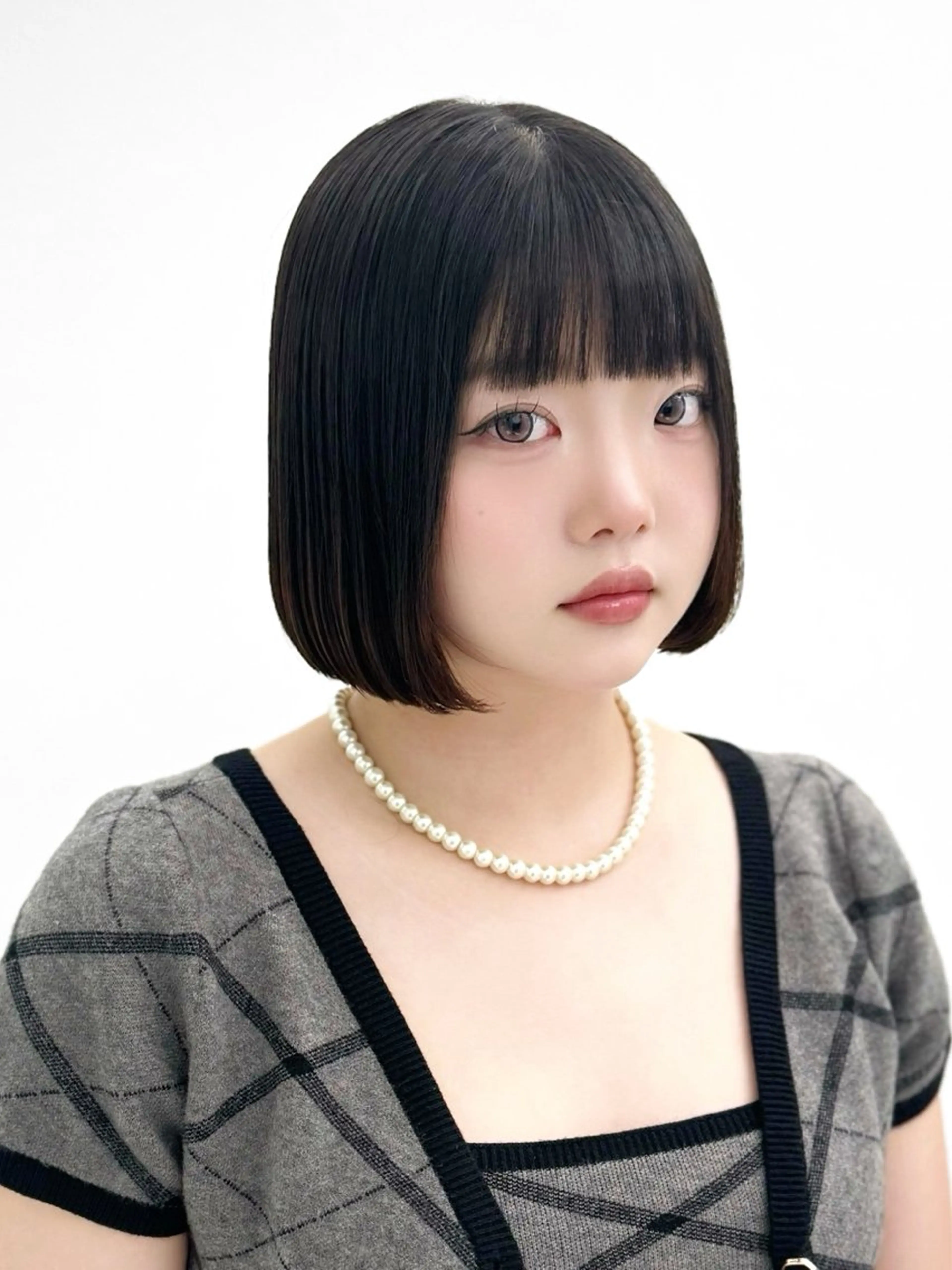 ショート カラー ヘアアレンジ カット ヘアカラー 縮毛矯正 トリートメント ヘッドスパ ヘアセット 盛れるボブ🤍 縮毛矯正🤍ひかりのヘアスタイル