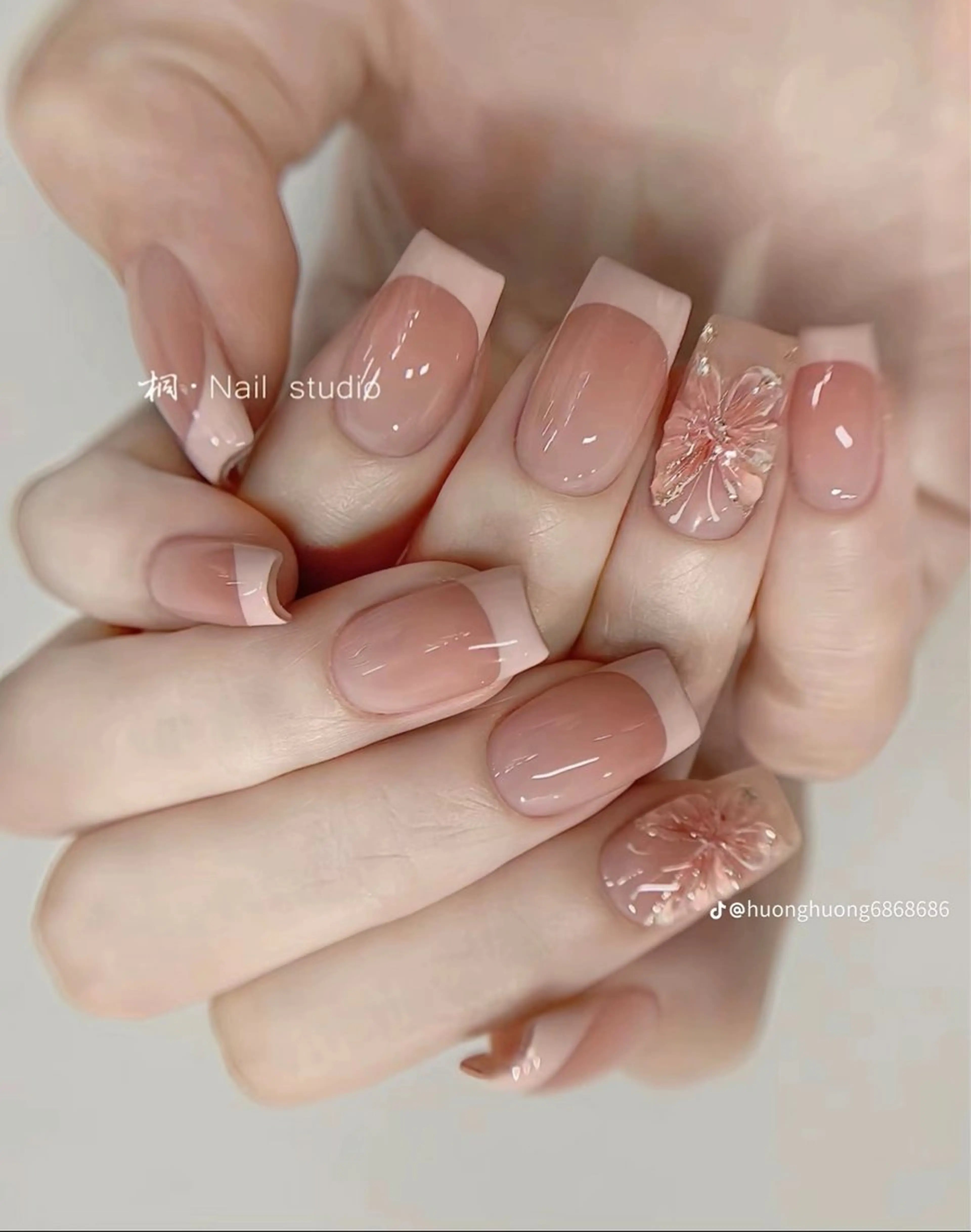 ネイル ハンドネイル Rose Ana.Chuoのネイルデザイン