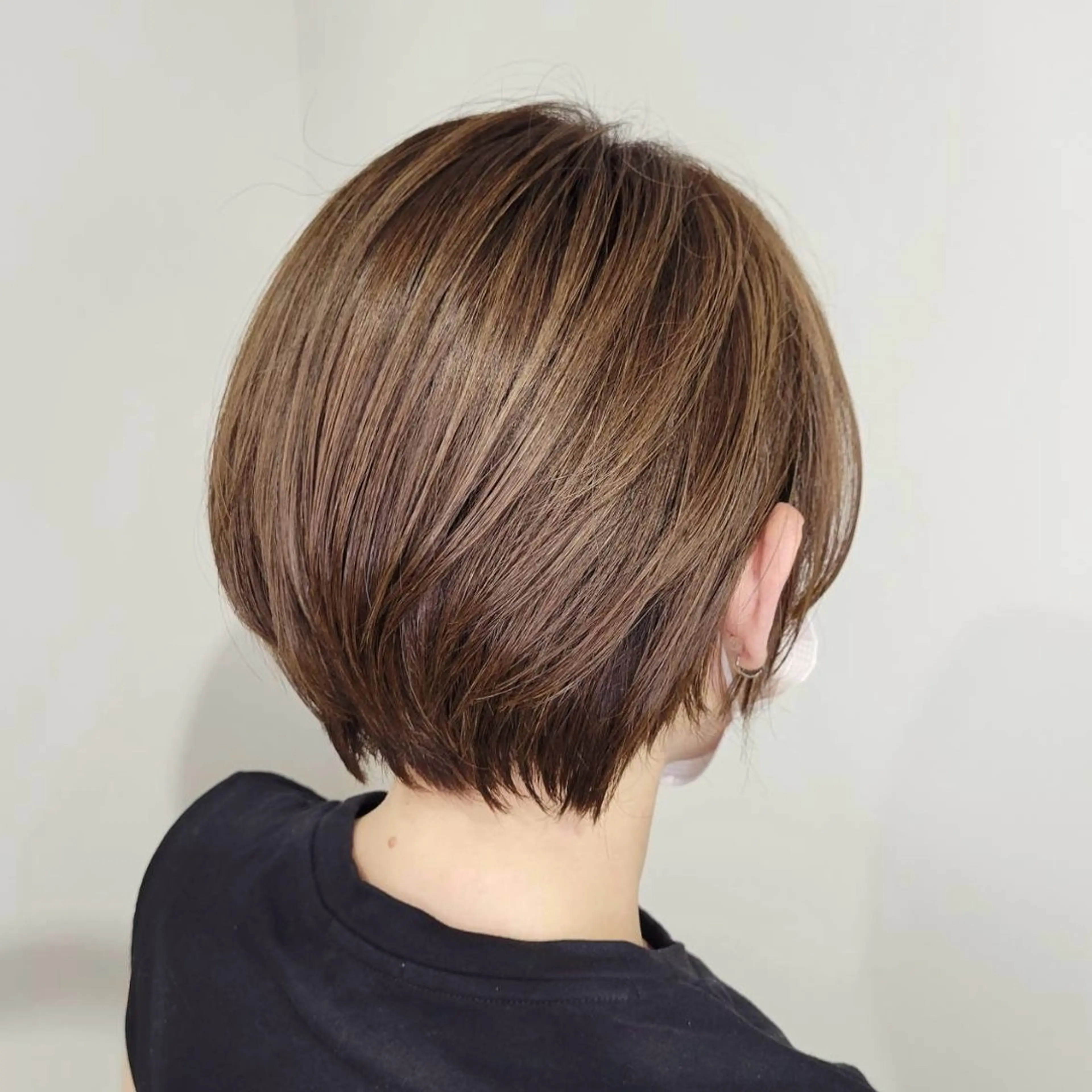 ショート ついざき はるかのヘアスタイル