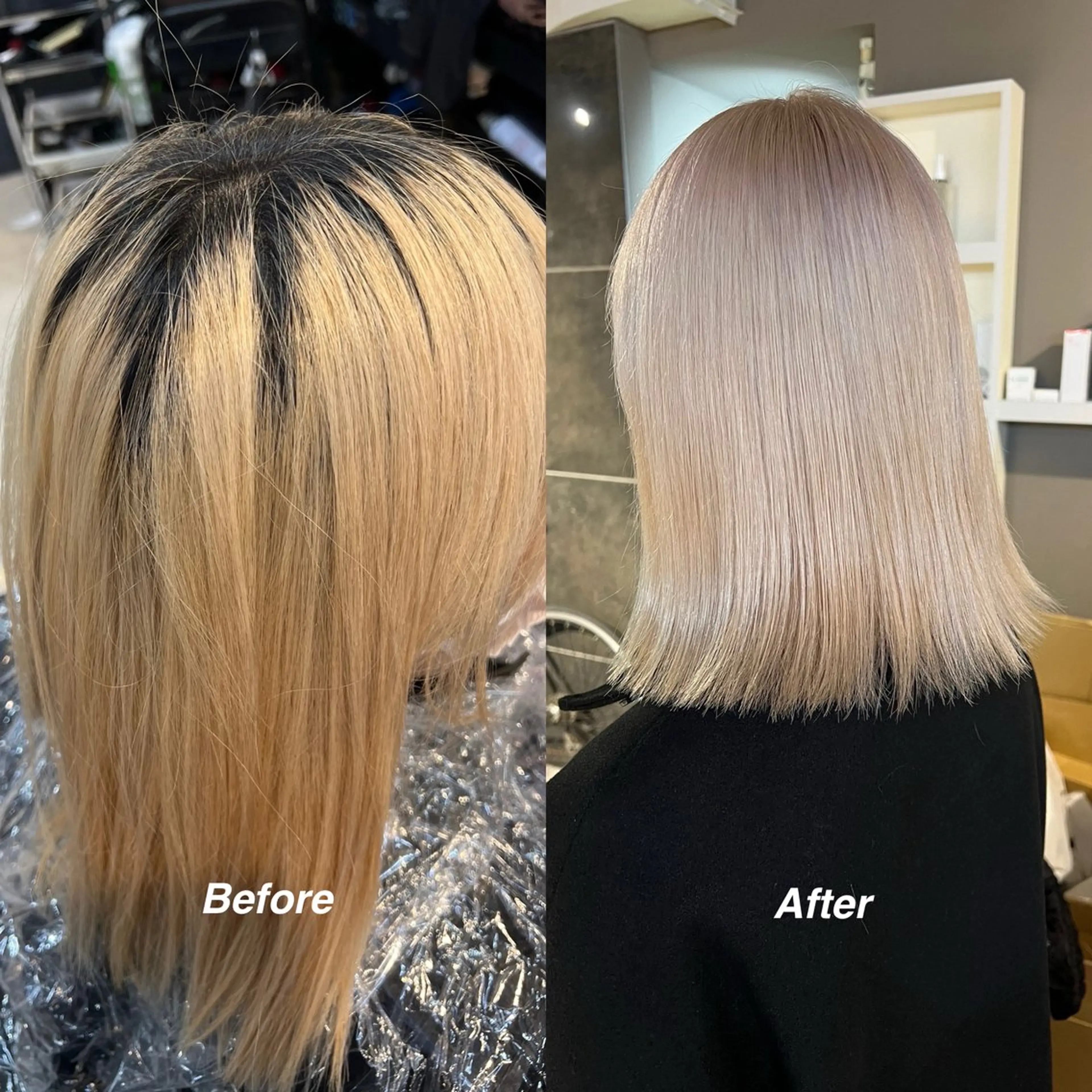 ロング カラー ブリーチ daiki 原宿のヘアスタイル