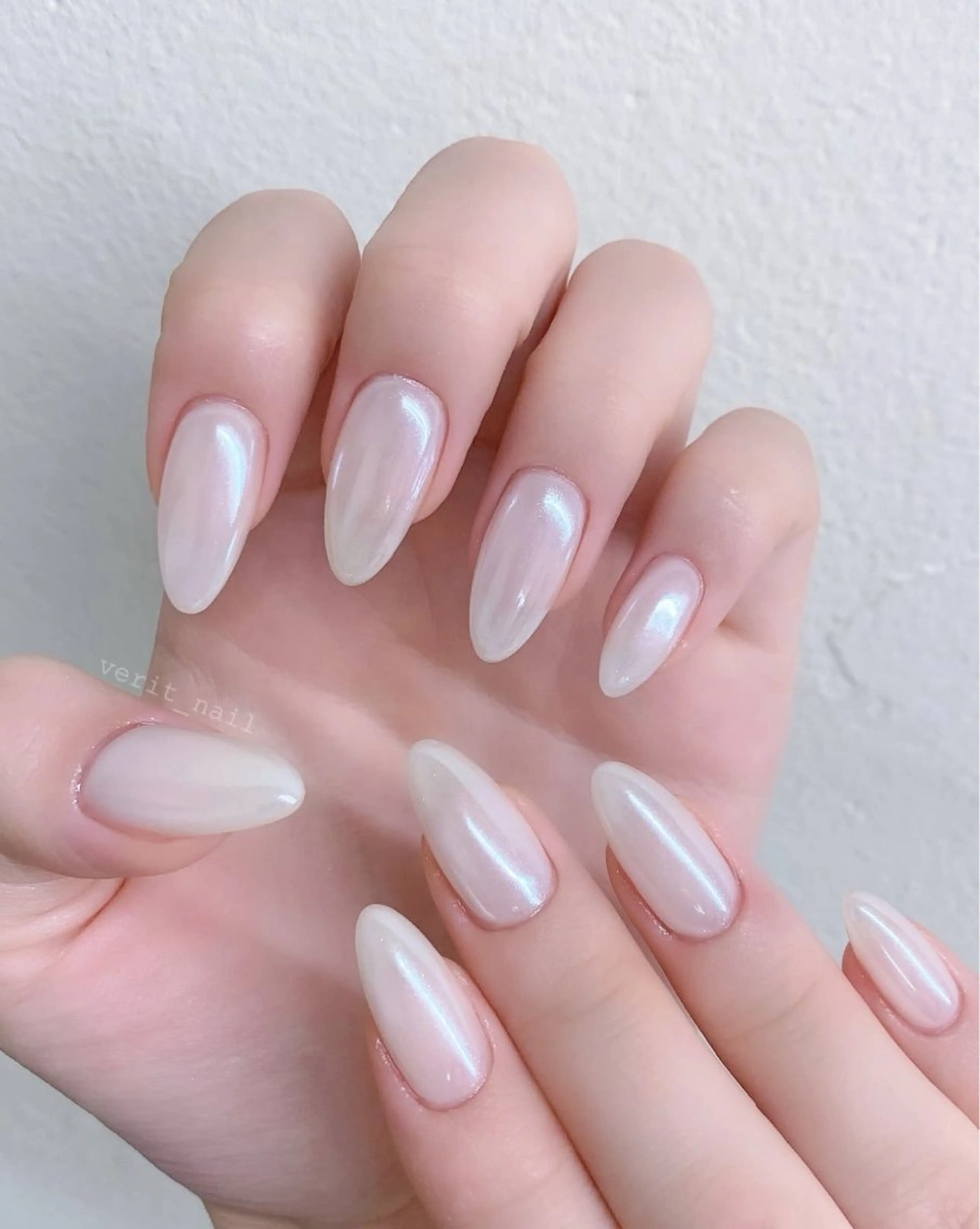 ネイル アートネイル ジェルネイル キラキラネイル ミラーネイル ニュアンスネイル ハンドネイル Ryu Nail Studio所属・Ryu Nail 新大久保のネイルデザイン