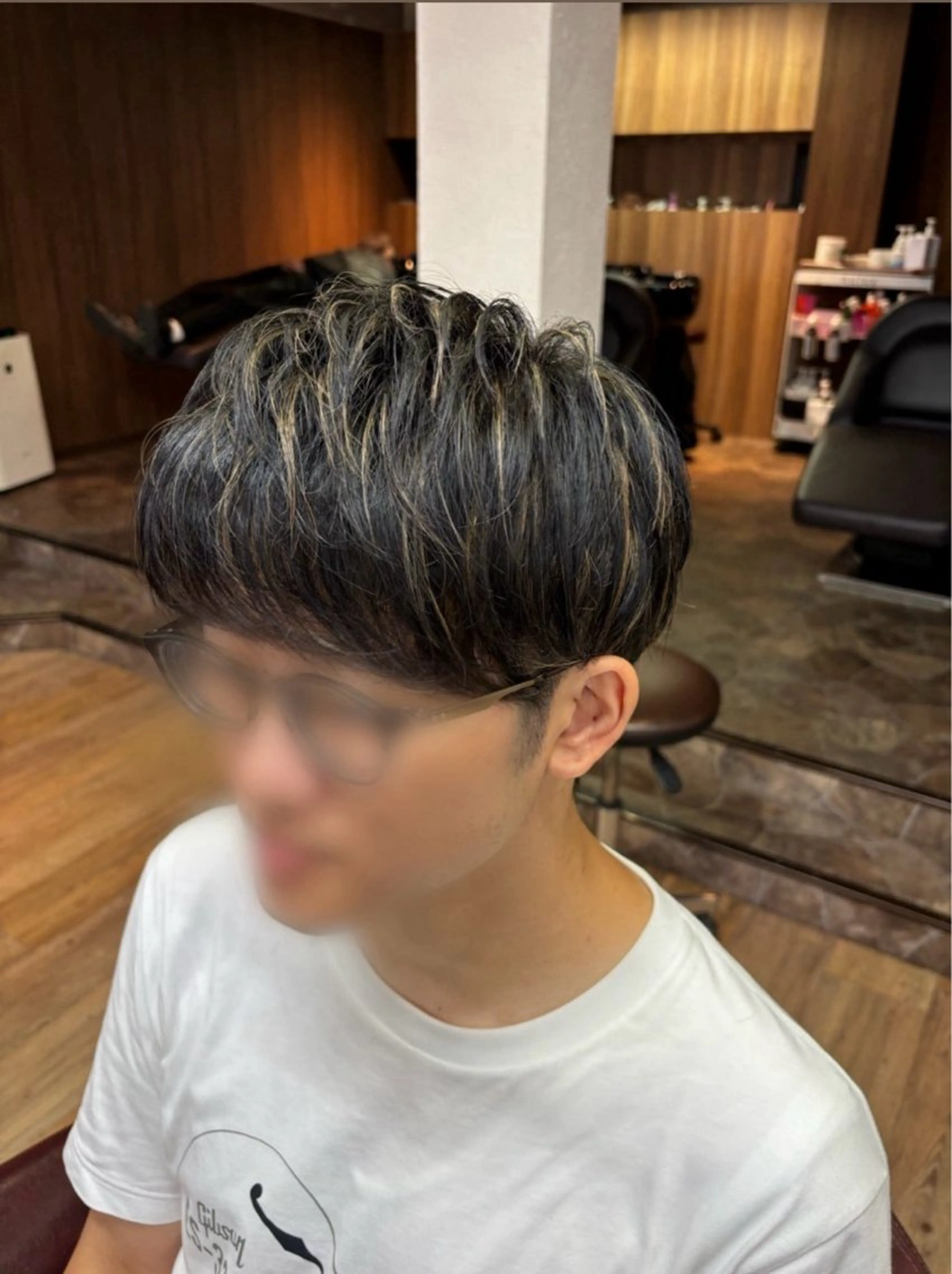ショート メンズ ヘアカラー ハイーンカラー/外国 人風カラー/ミノリのヘアスタイル