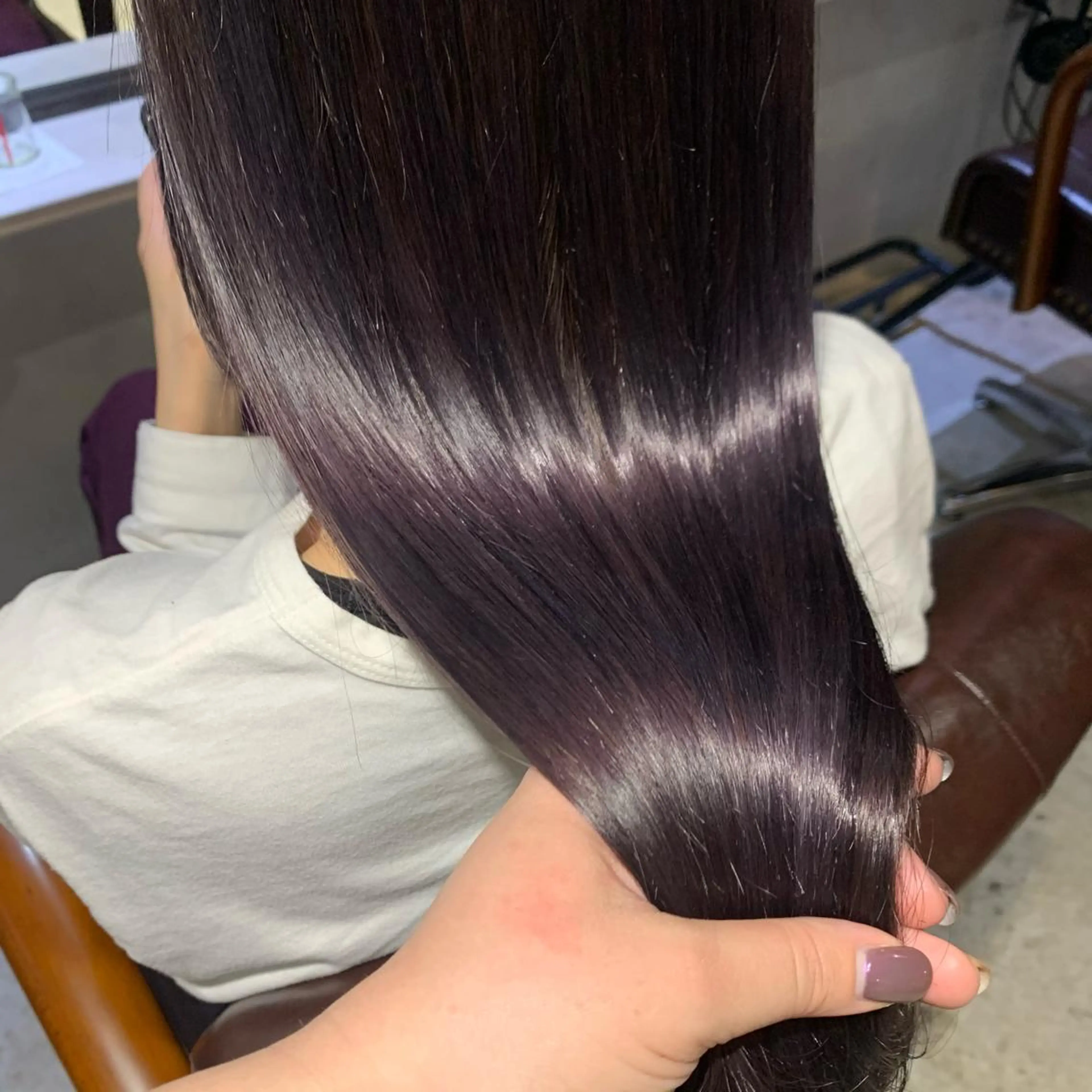 ロング カラー LIBERTE所属・再現度&髪質改善 LISAのヘアスタイル