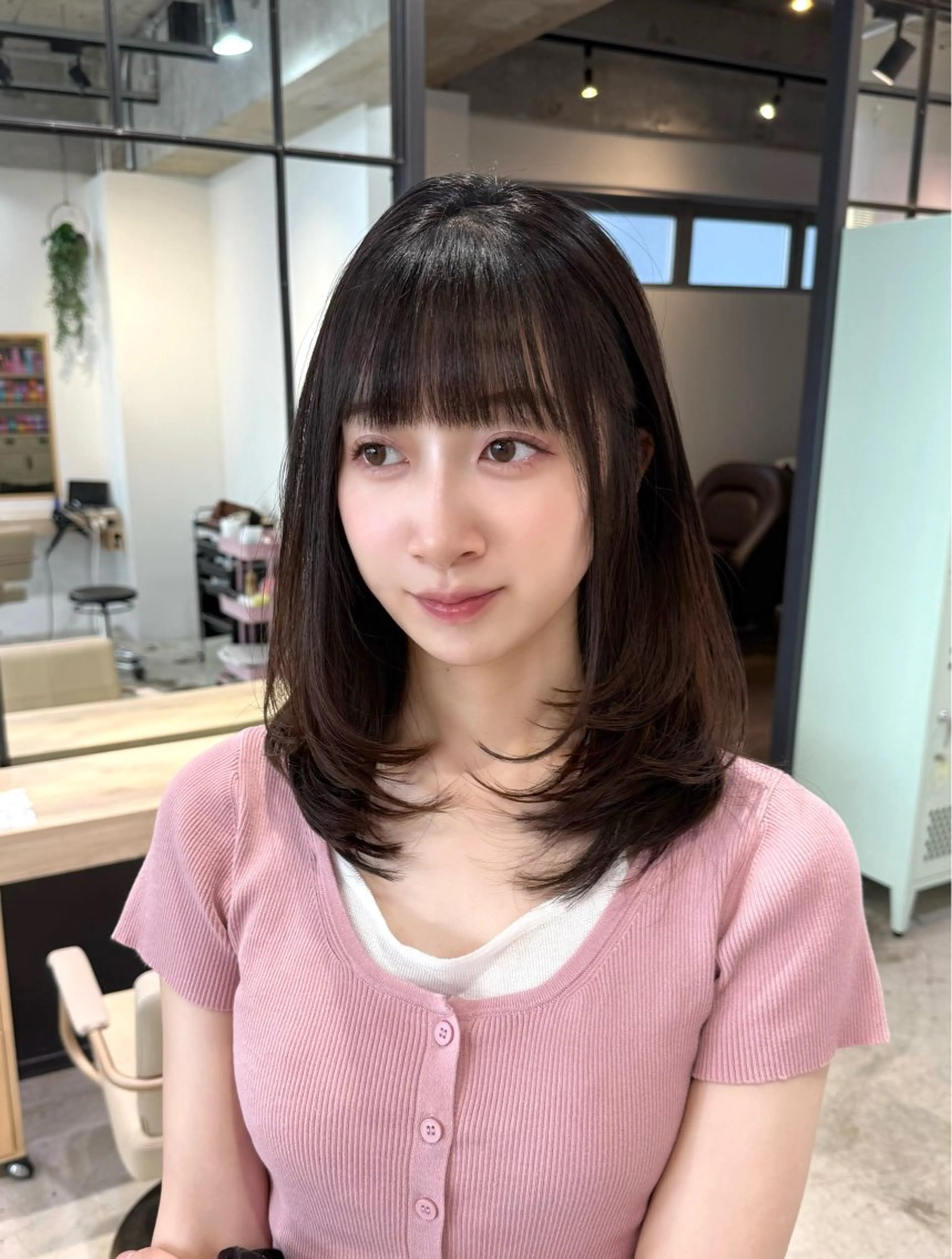 ミディアム 𝐑𝐮𝐧𝐚 🩵のヘアスタイル
