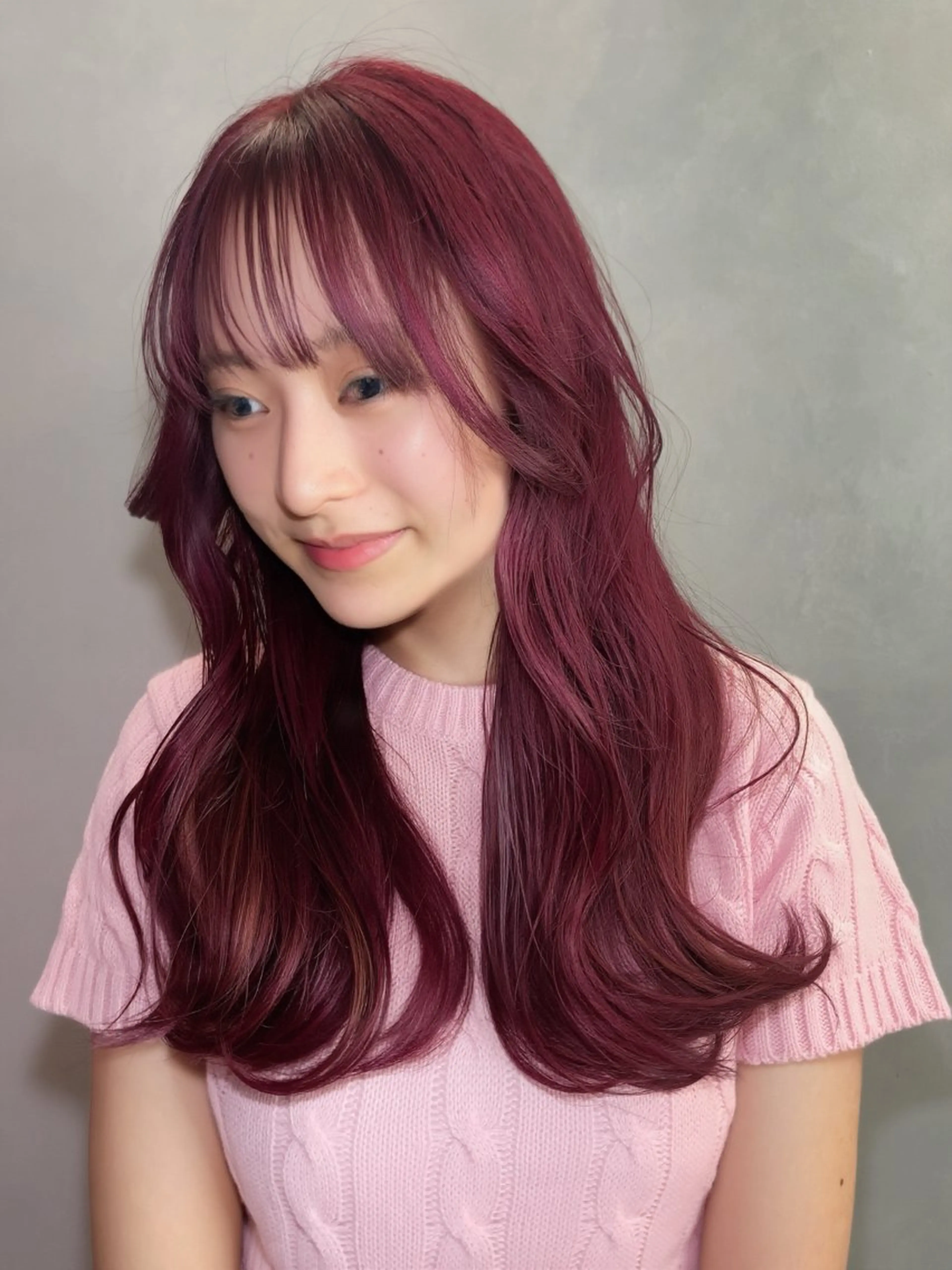 ロング カット ヘアカラー トリートメント 🍀祥吾🍀レイヤー 艶髪❣️髪質改善❤️のヘアスタイル