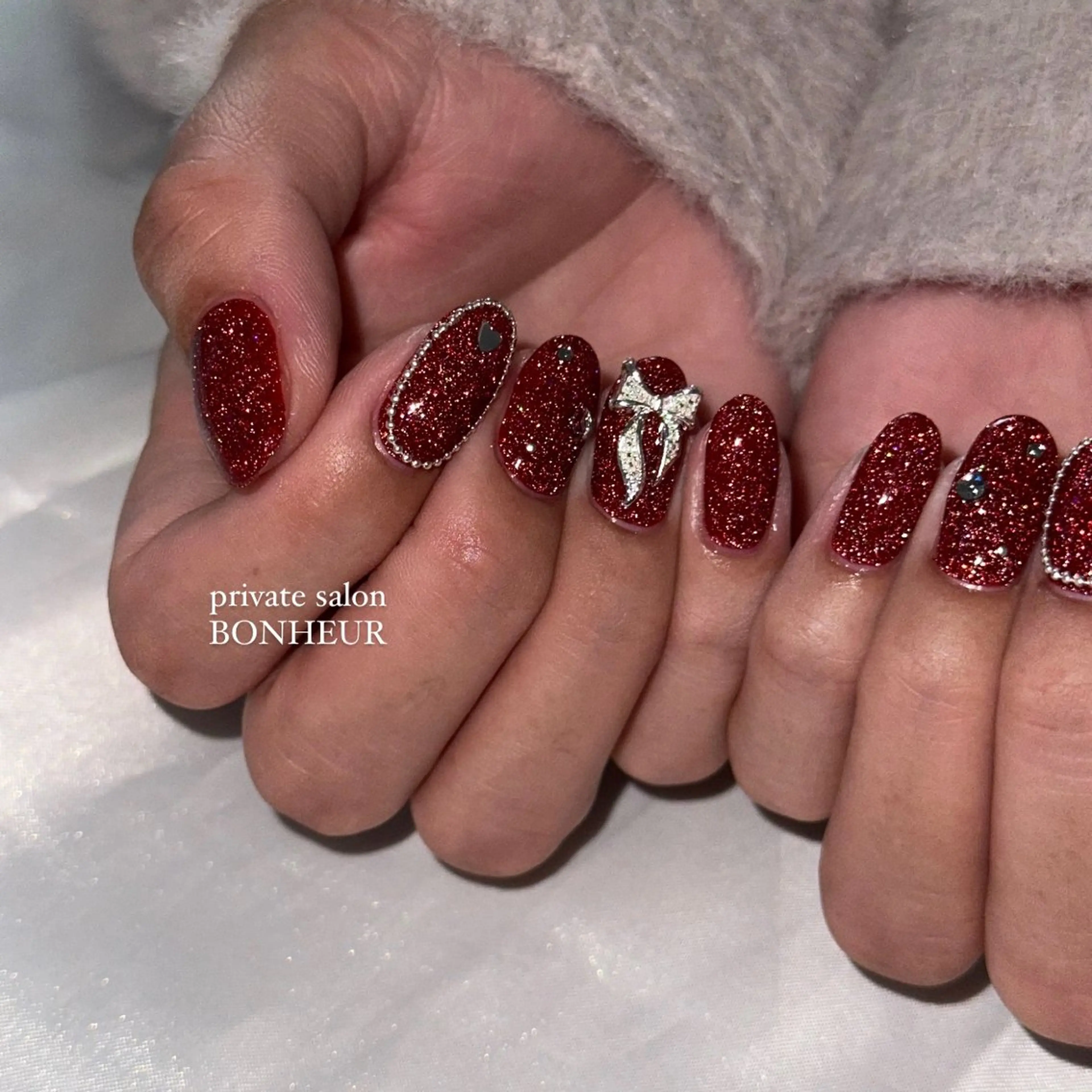 ネイル ハンドネイル BONHEUR Annaのネイルデザイン