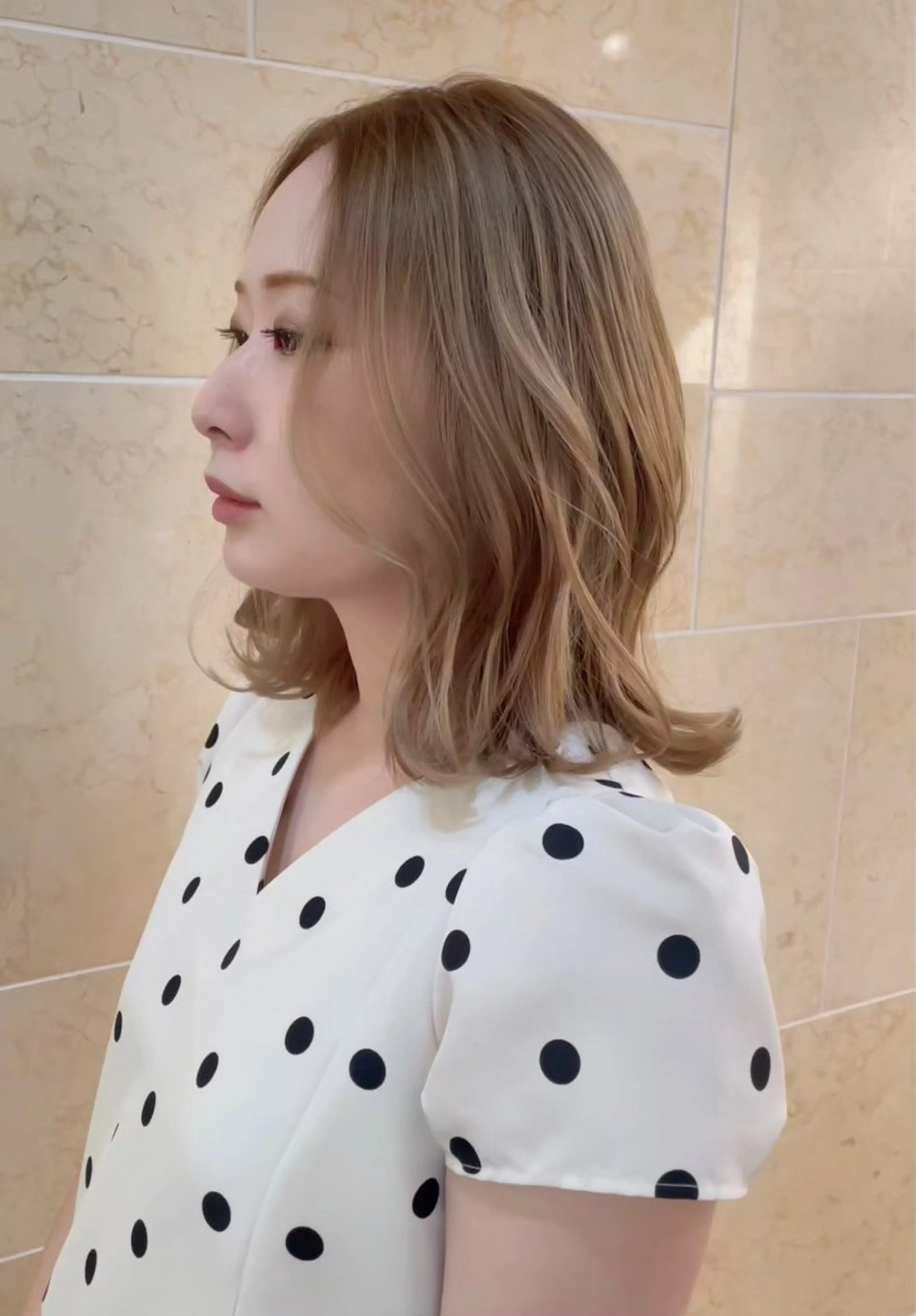 カラー 曲がる縮毛矯正 心斎橋/本町 あつやのヘアスタイル