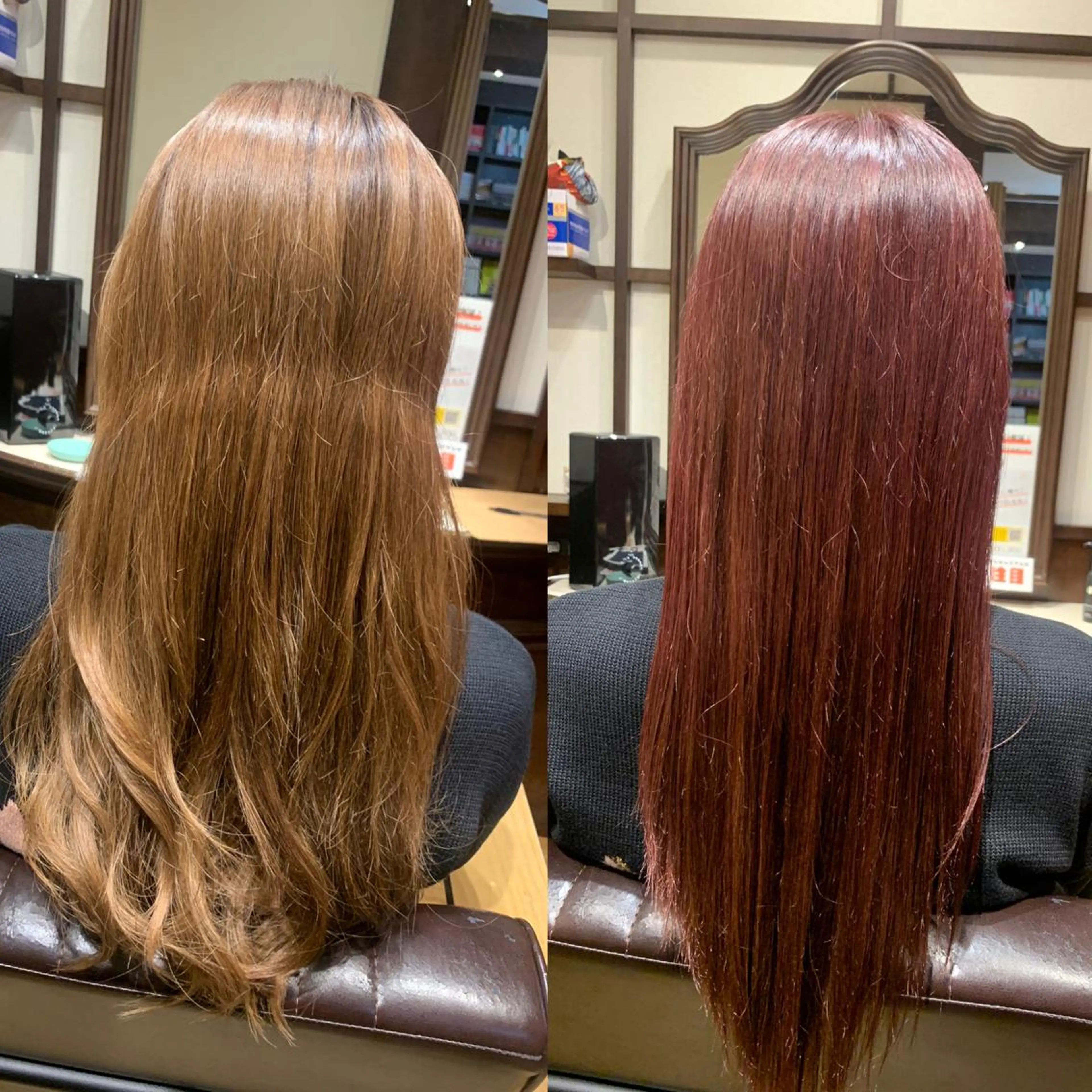 ロング カラー 【くせ毛のお医者さん 🍀】栗橋のヘアスタイル
