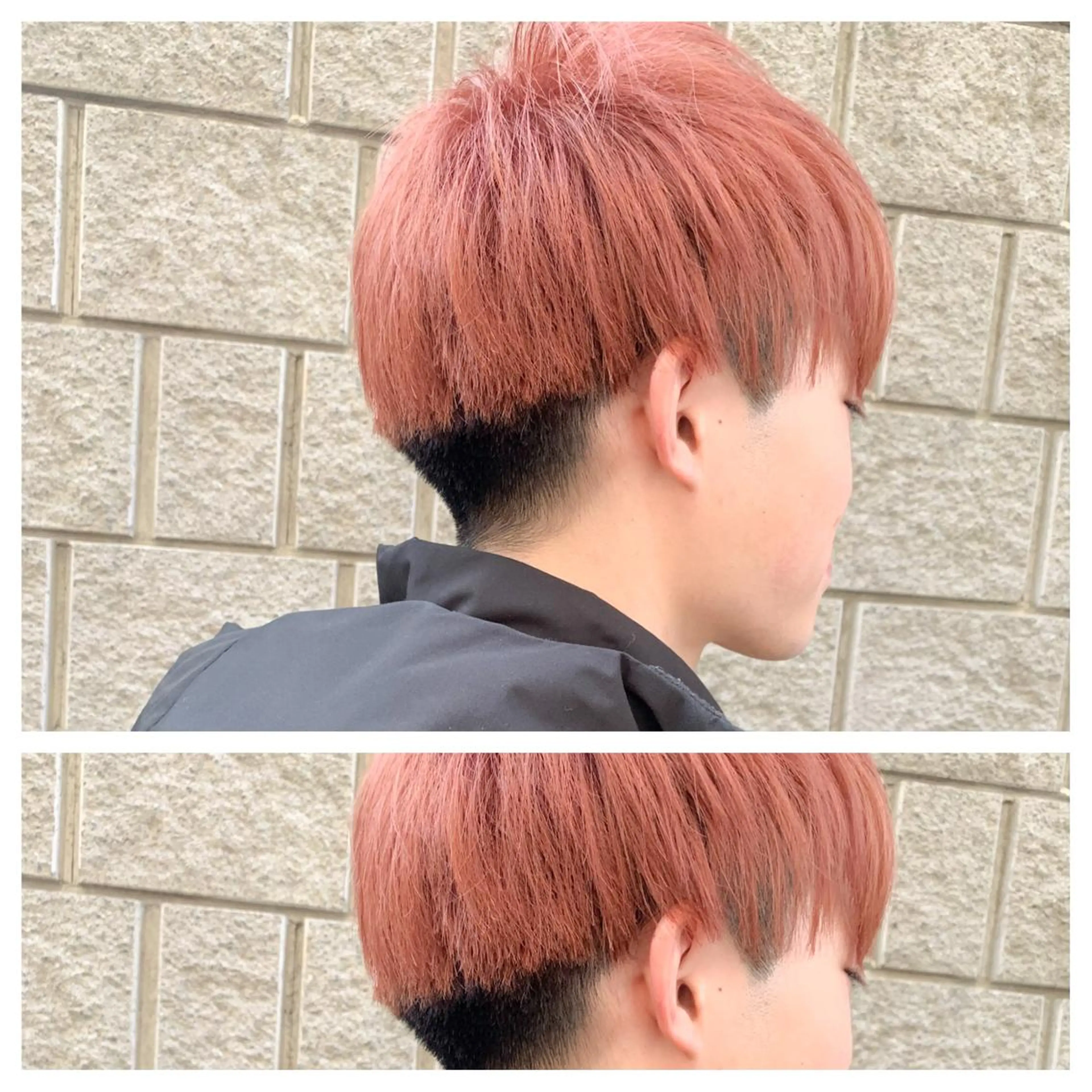 カラー メンズ サトウ レンマのヘアスタイル